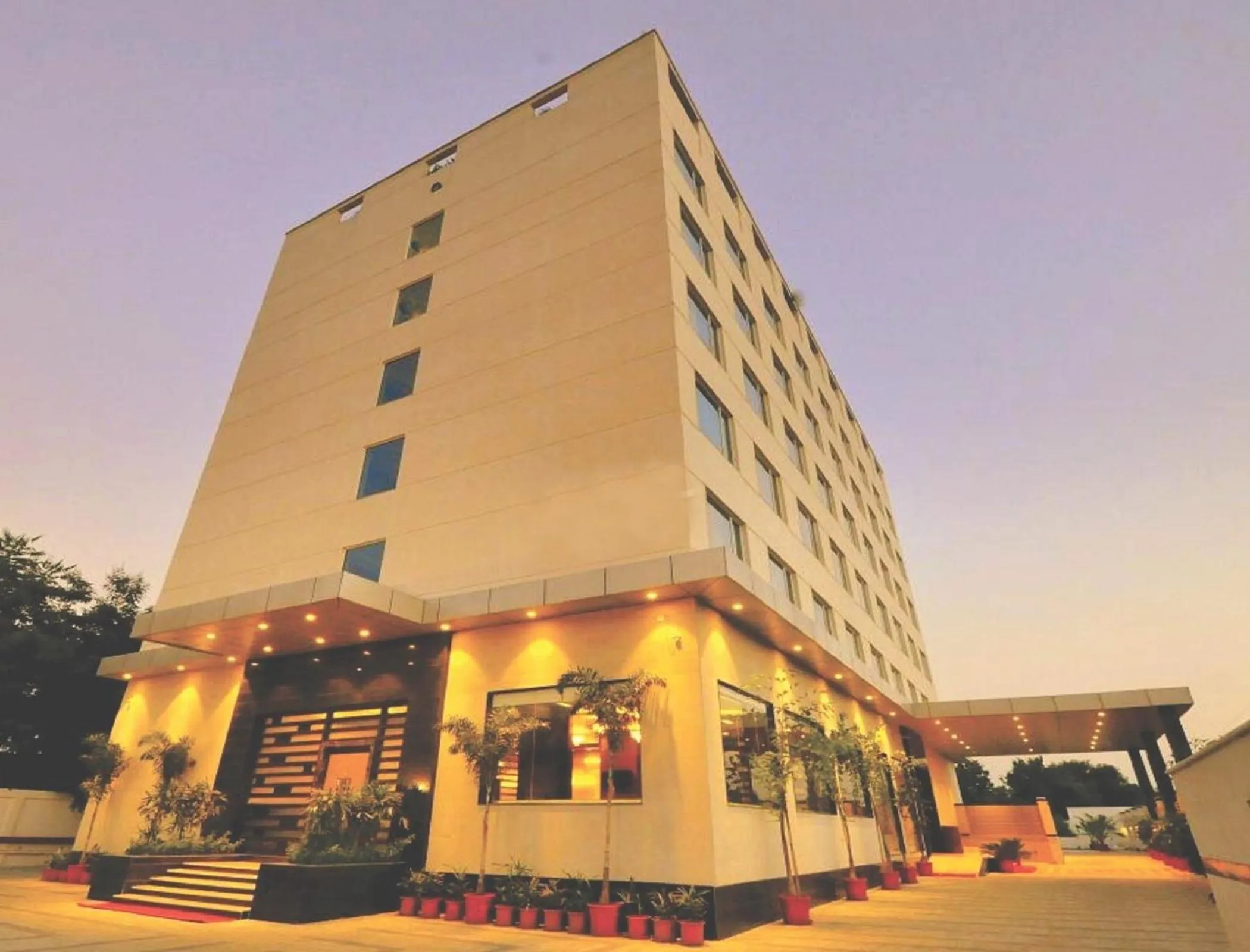 Property building in Hotel Marigold Jaipur