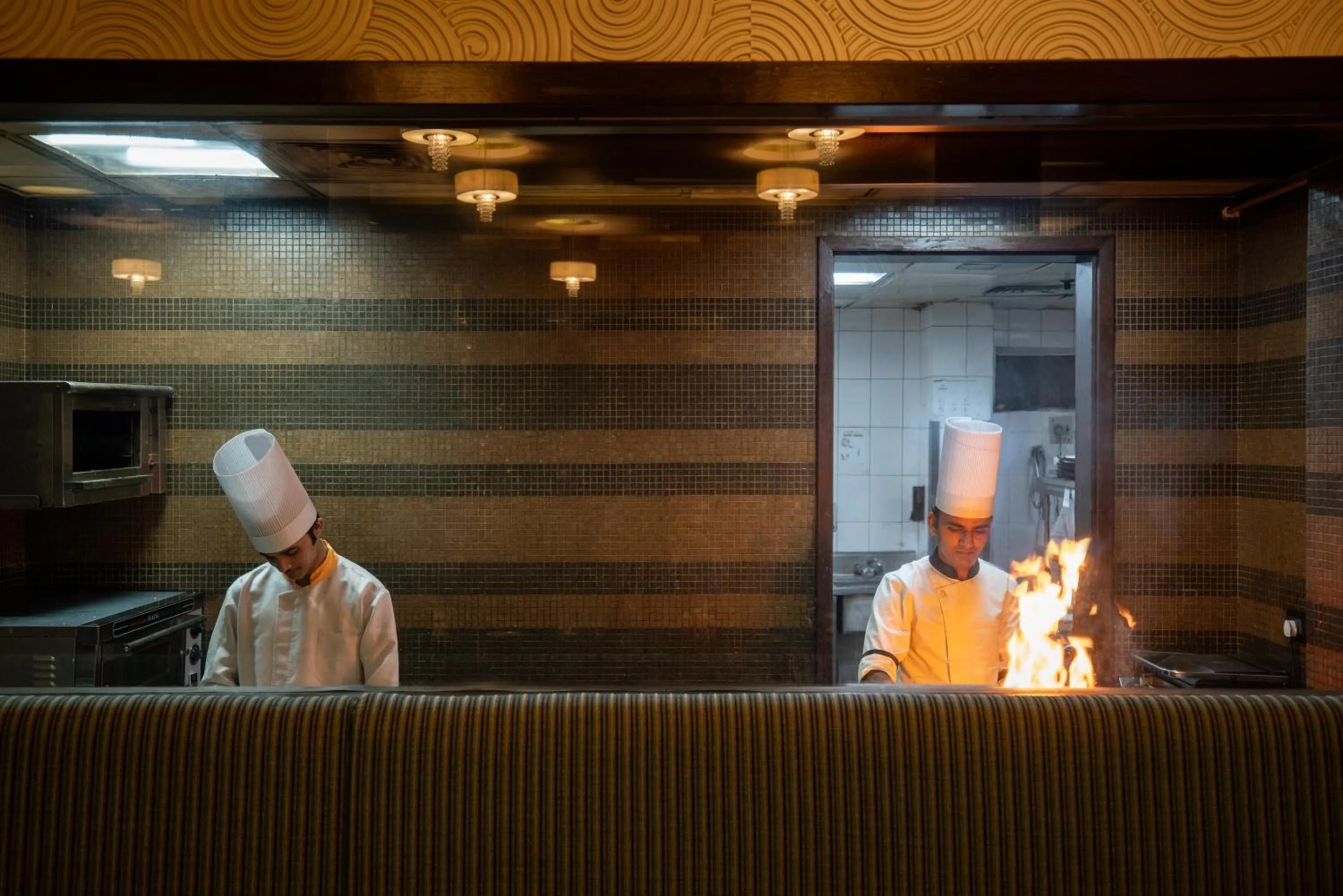 Kitchen or kitchenette in Hotel Marigold Jaipur