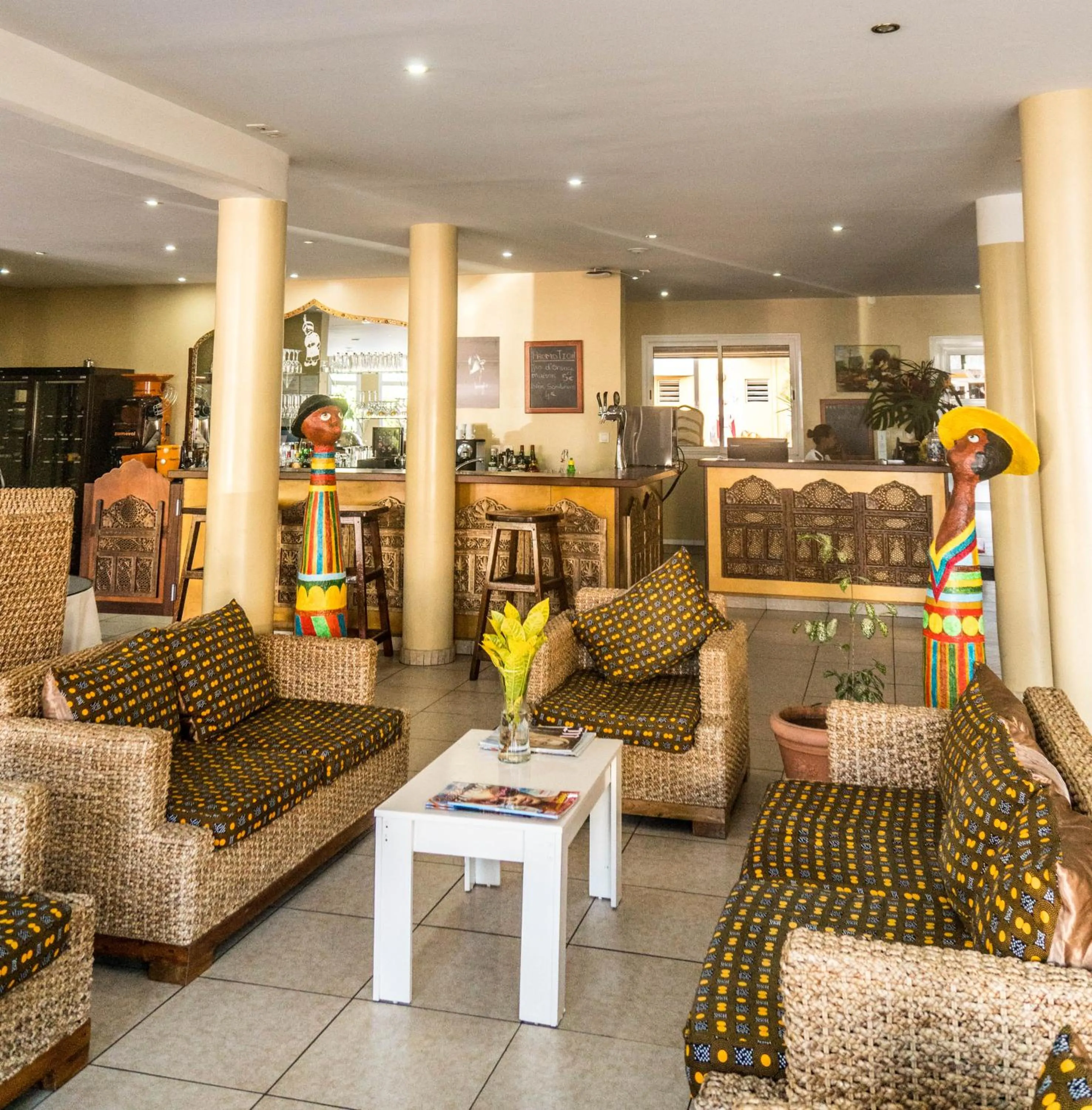 Lobby or reception in Hotel Maharajah