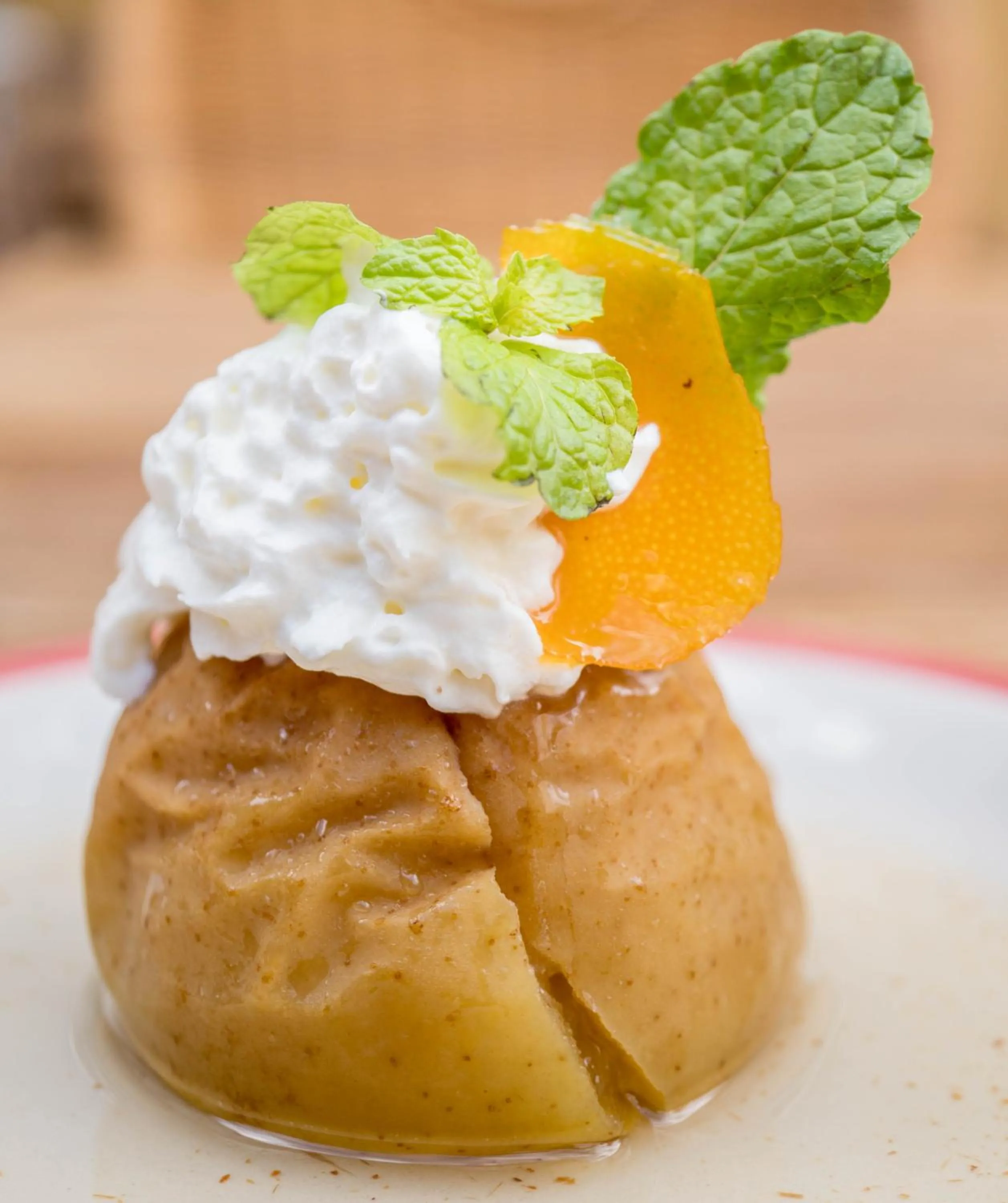 Food close-up in Hotel Maharajah