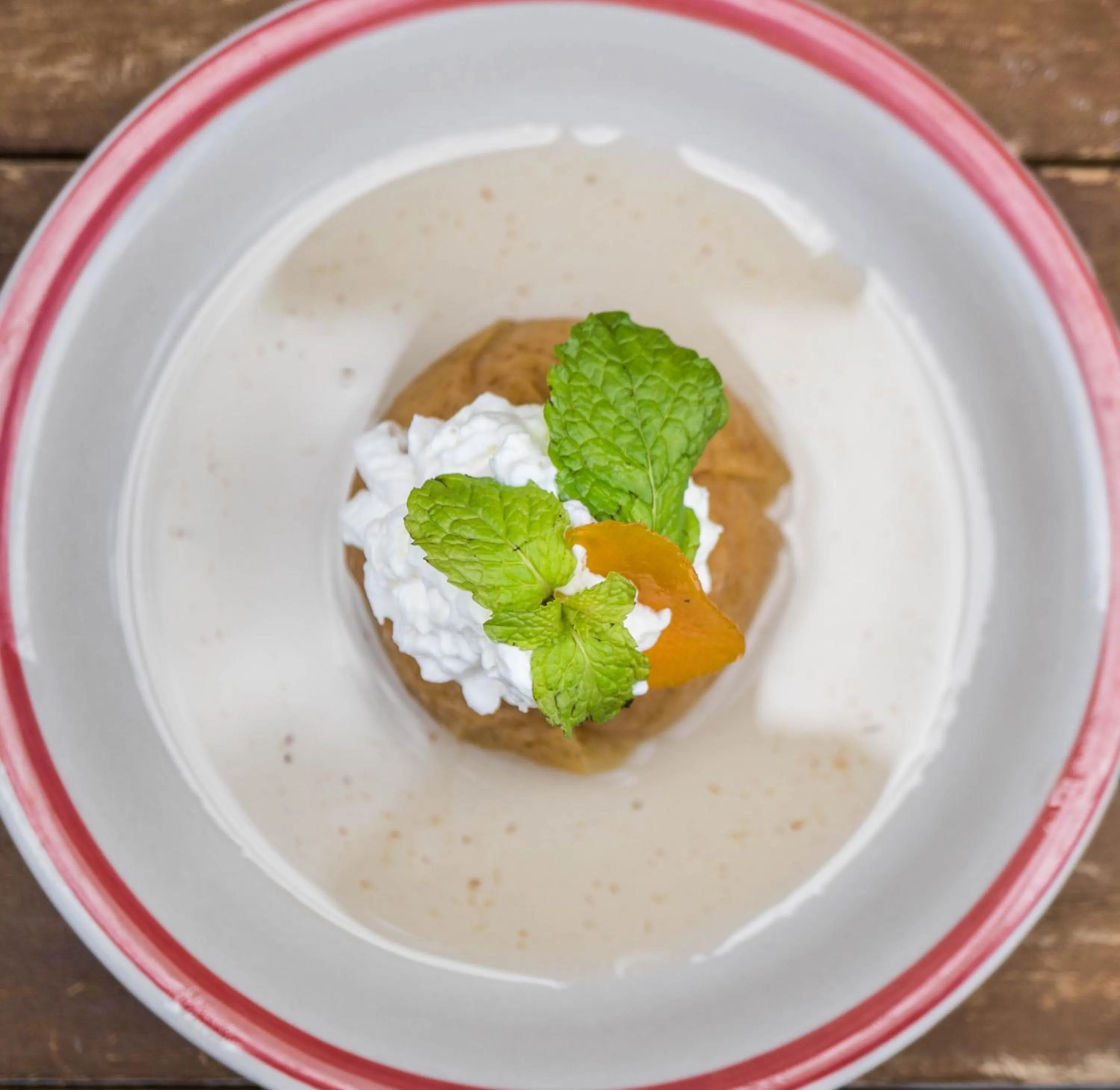 Food close-up in Hotel Maharajah