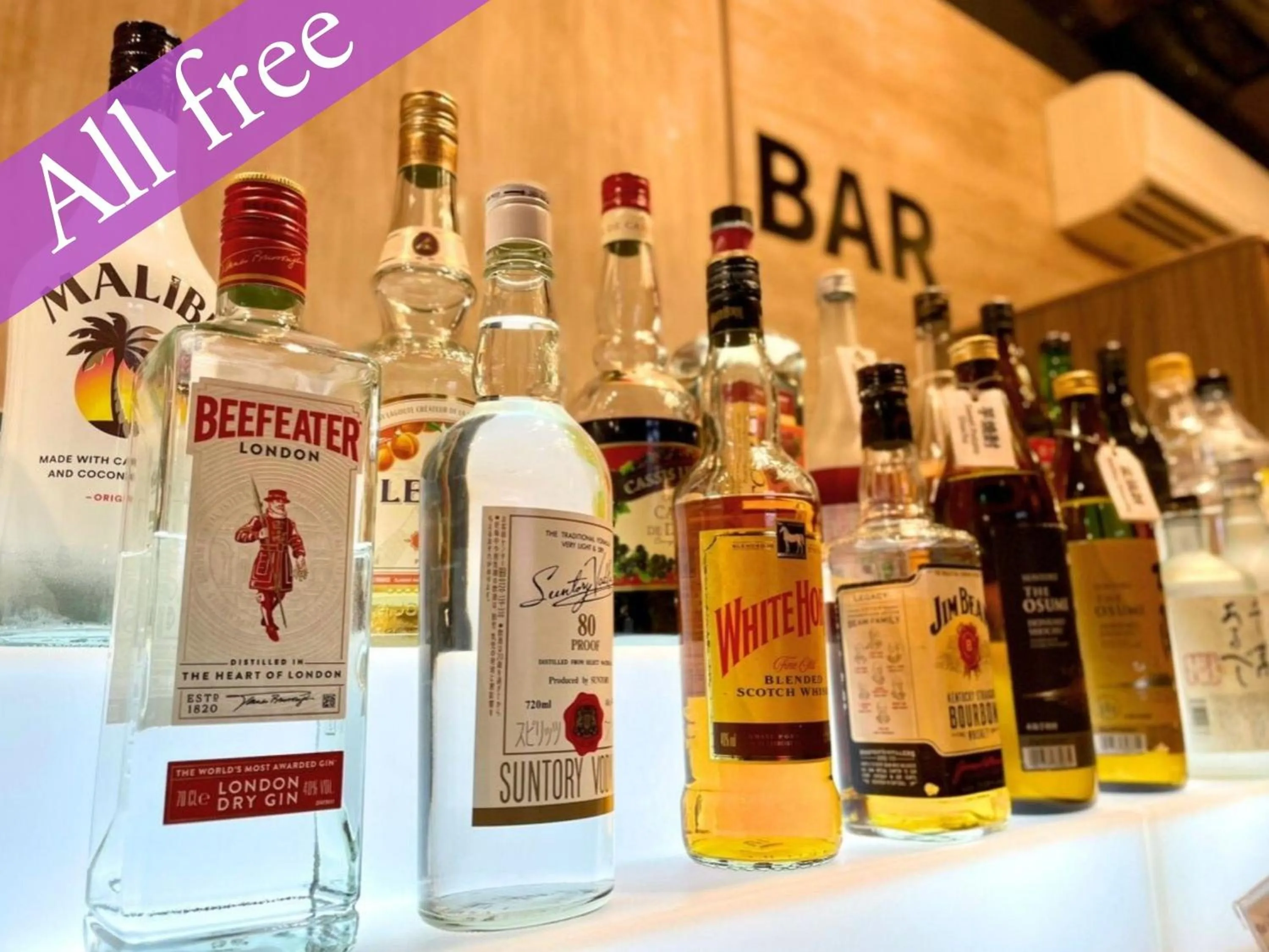 Food and drinks in Anshin oyado Tokyo Man Ginza Shimbashi Station