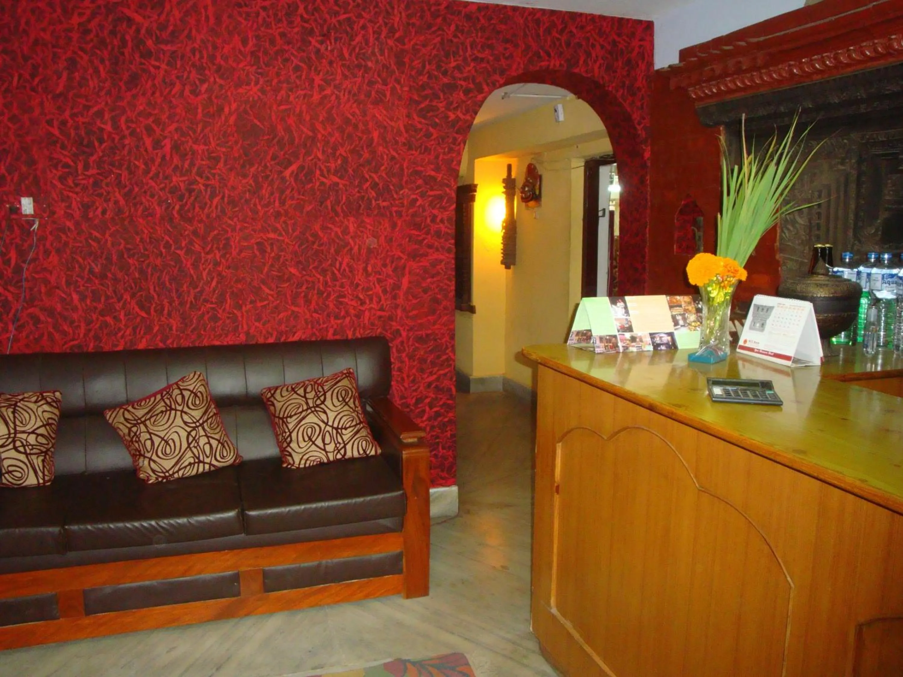 Lobby or reception in Kumari Guest House
