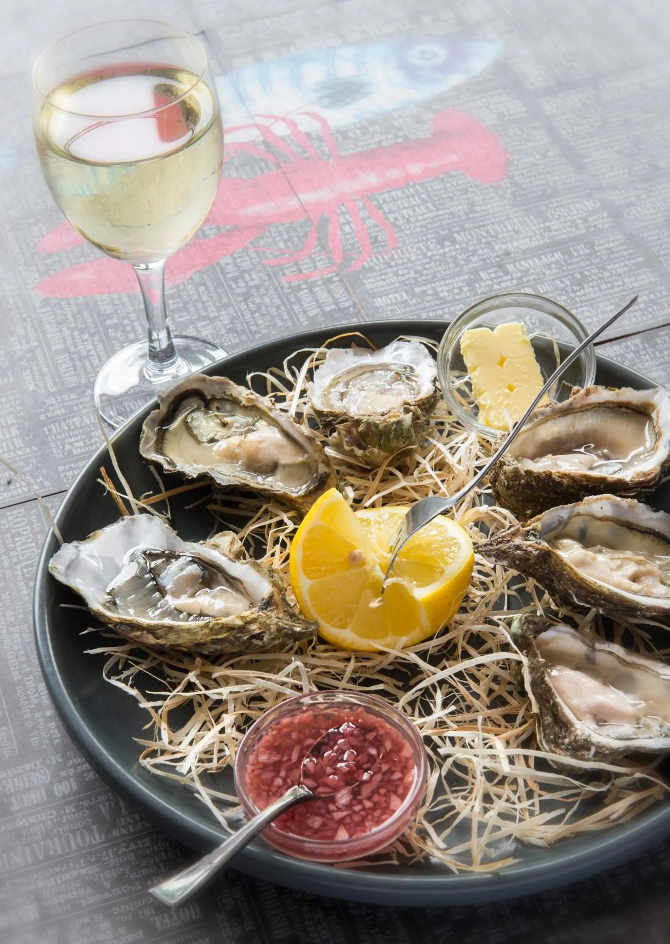 Food close-up in Logis Hôtel L'Air Marin