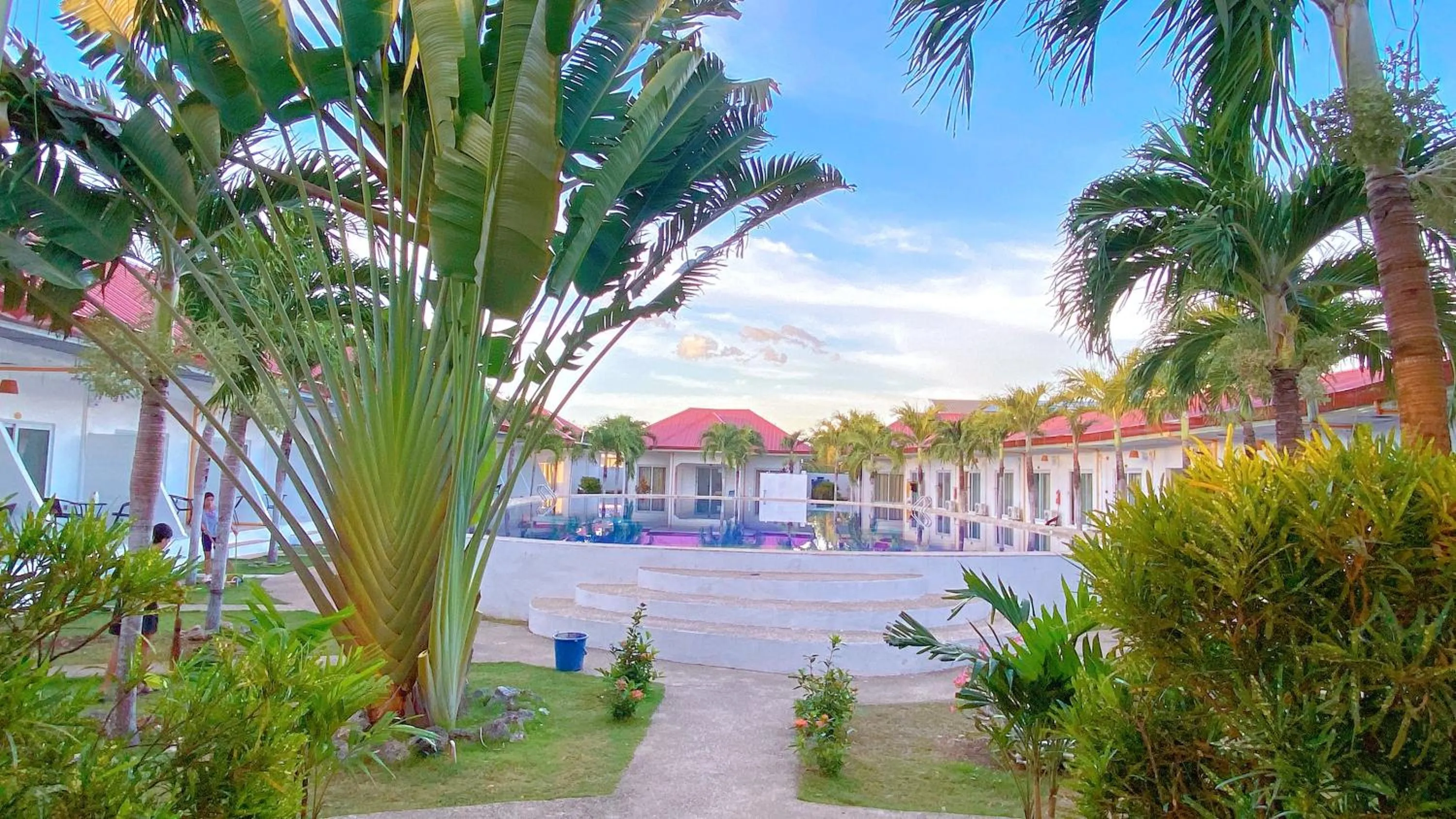 Natural landscape in Green Mango Resort