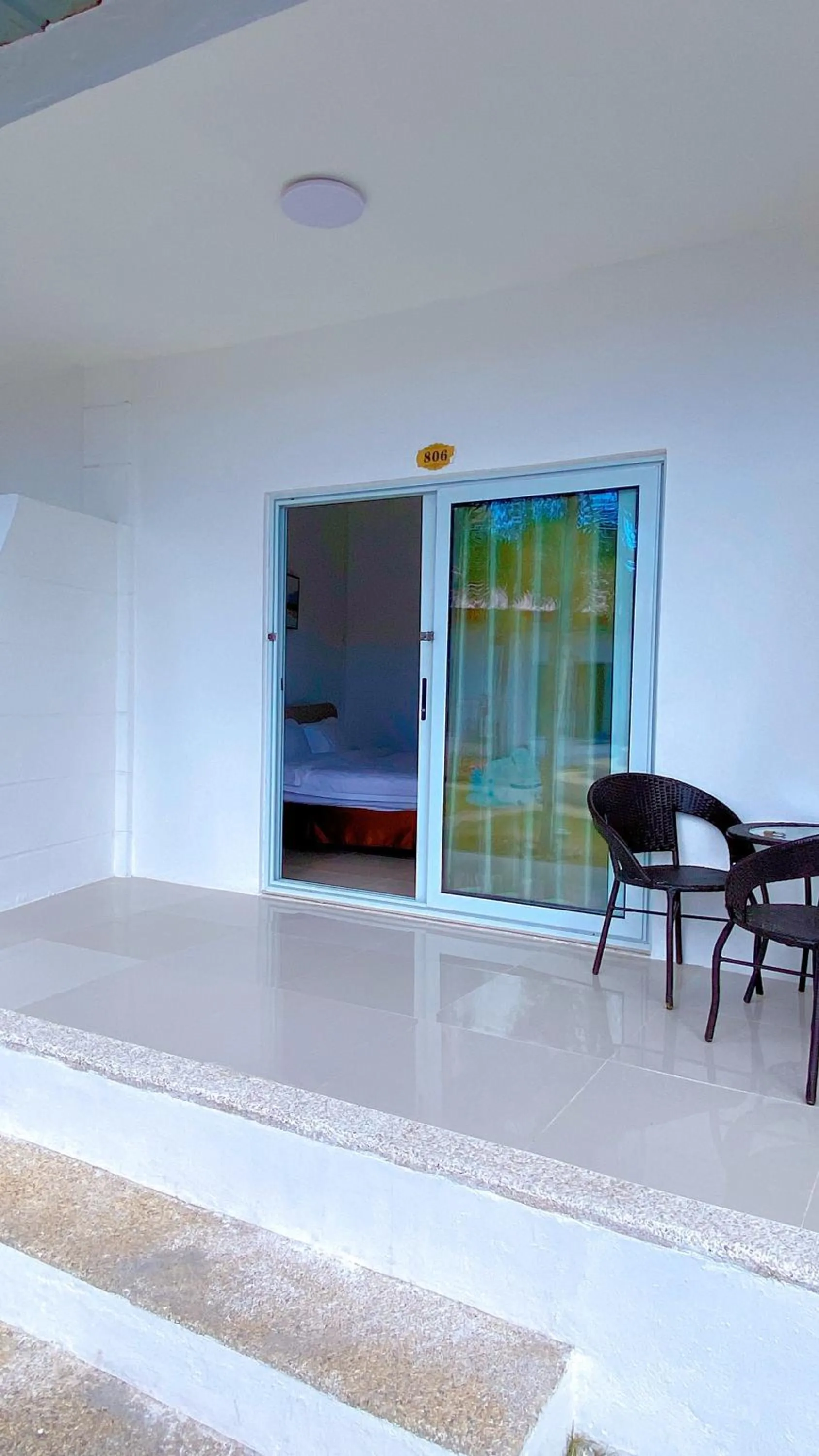 Balcony/Terrace in Green Mango Resort