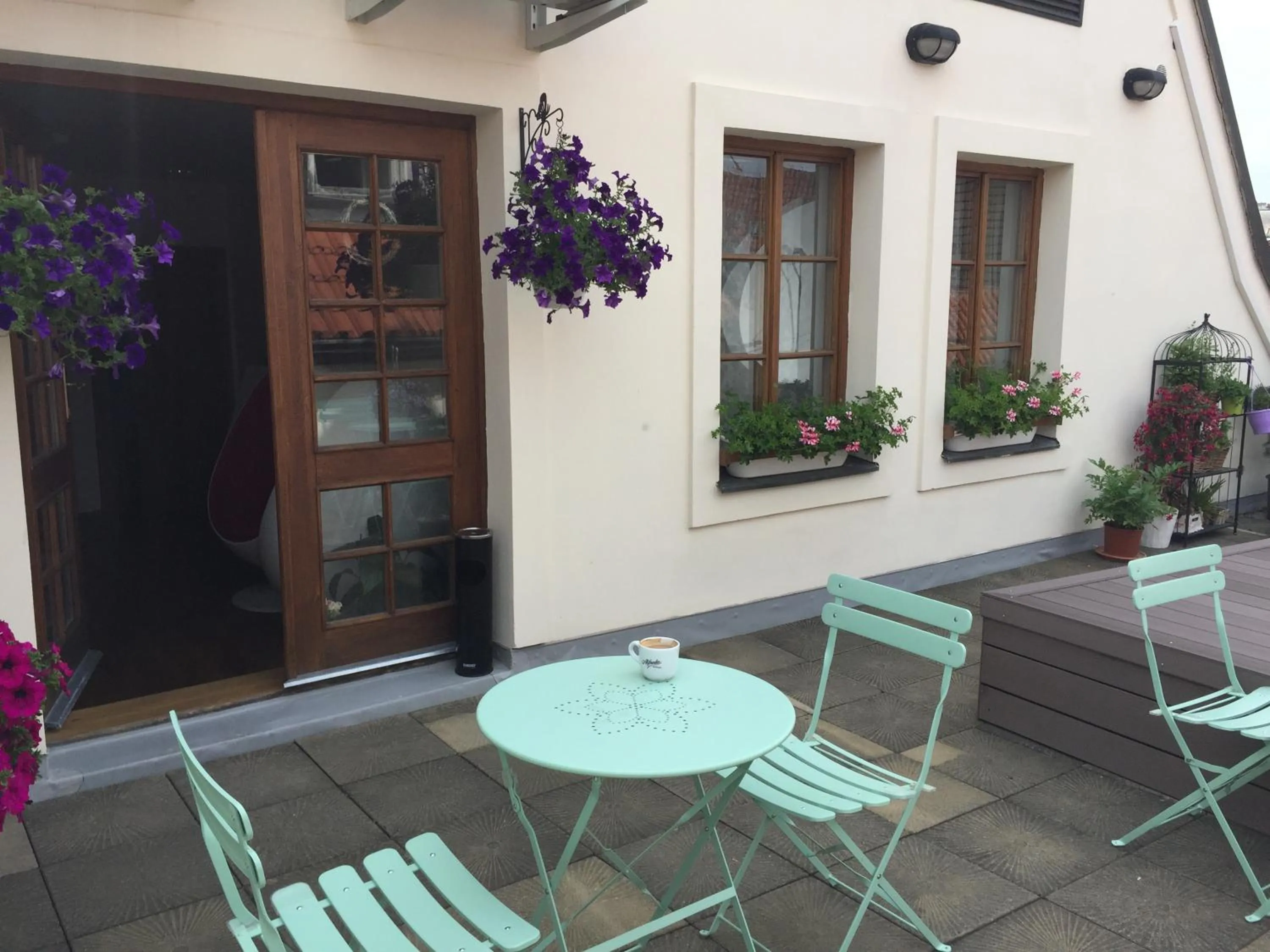Patio in Old Town Boutique Apartments