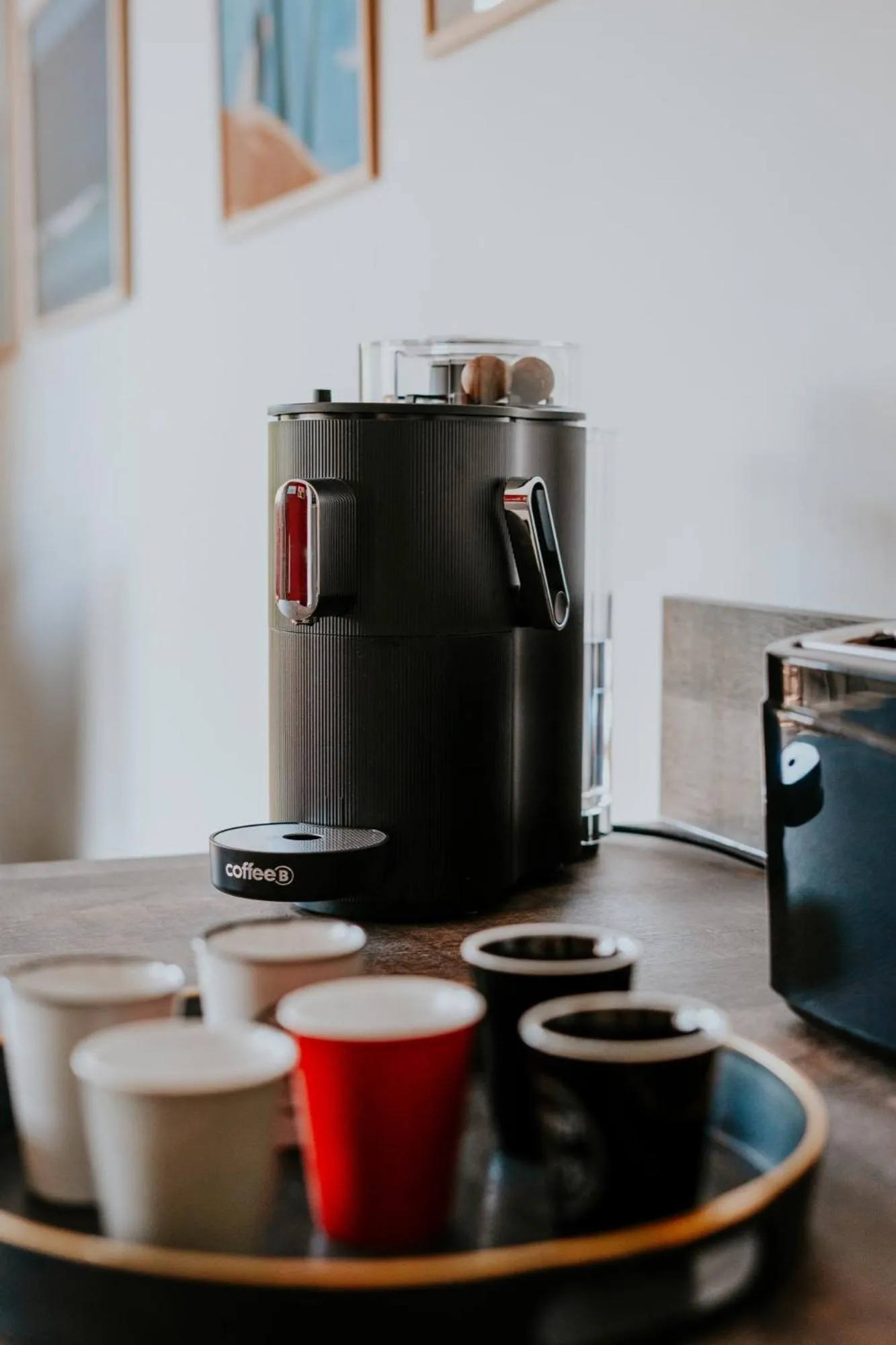 Coffee/tea facilities in Kaze Océan, The Originals Relais