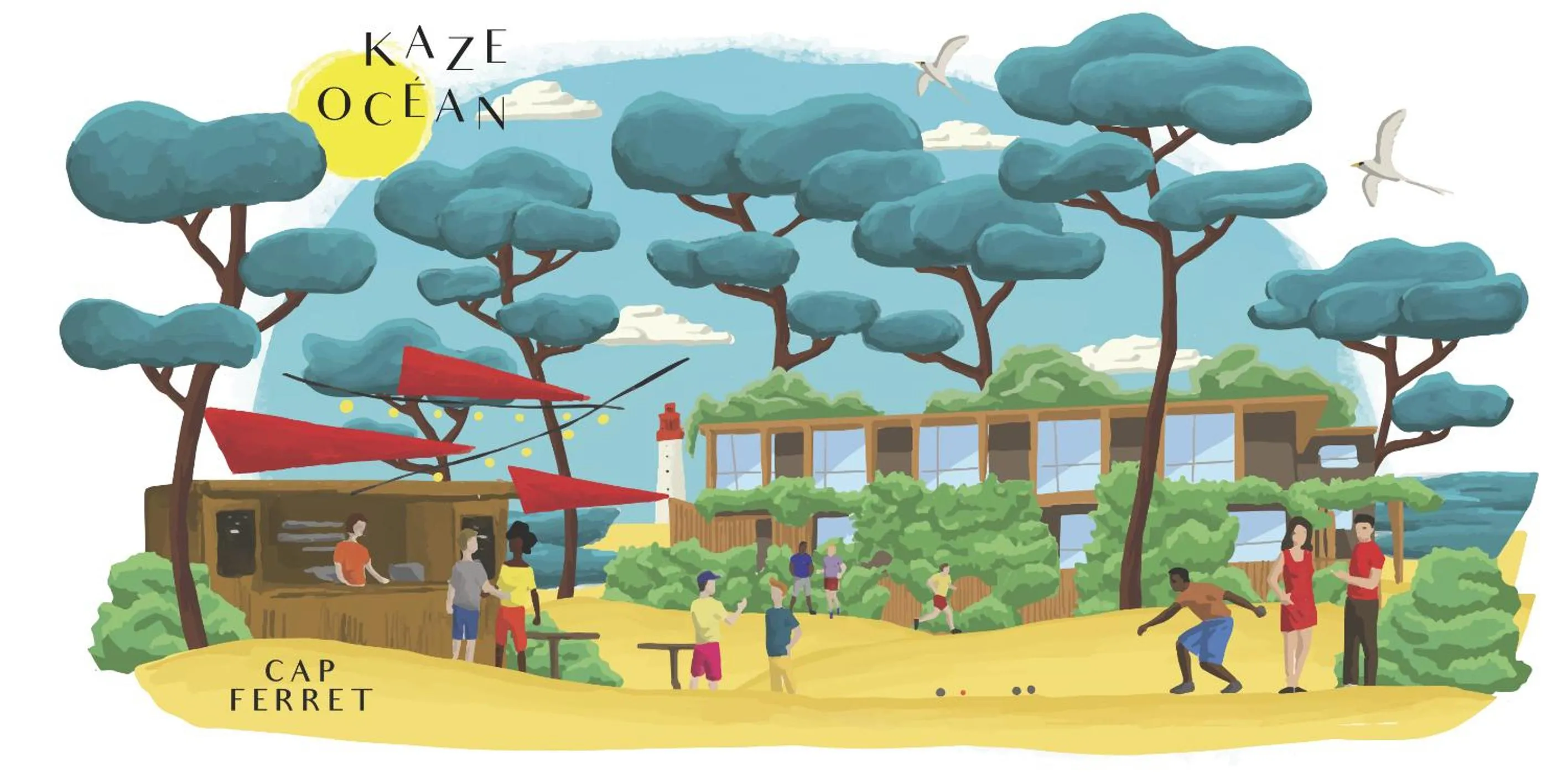 Property logo or sign in Kaze Océan, The Originals Relais