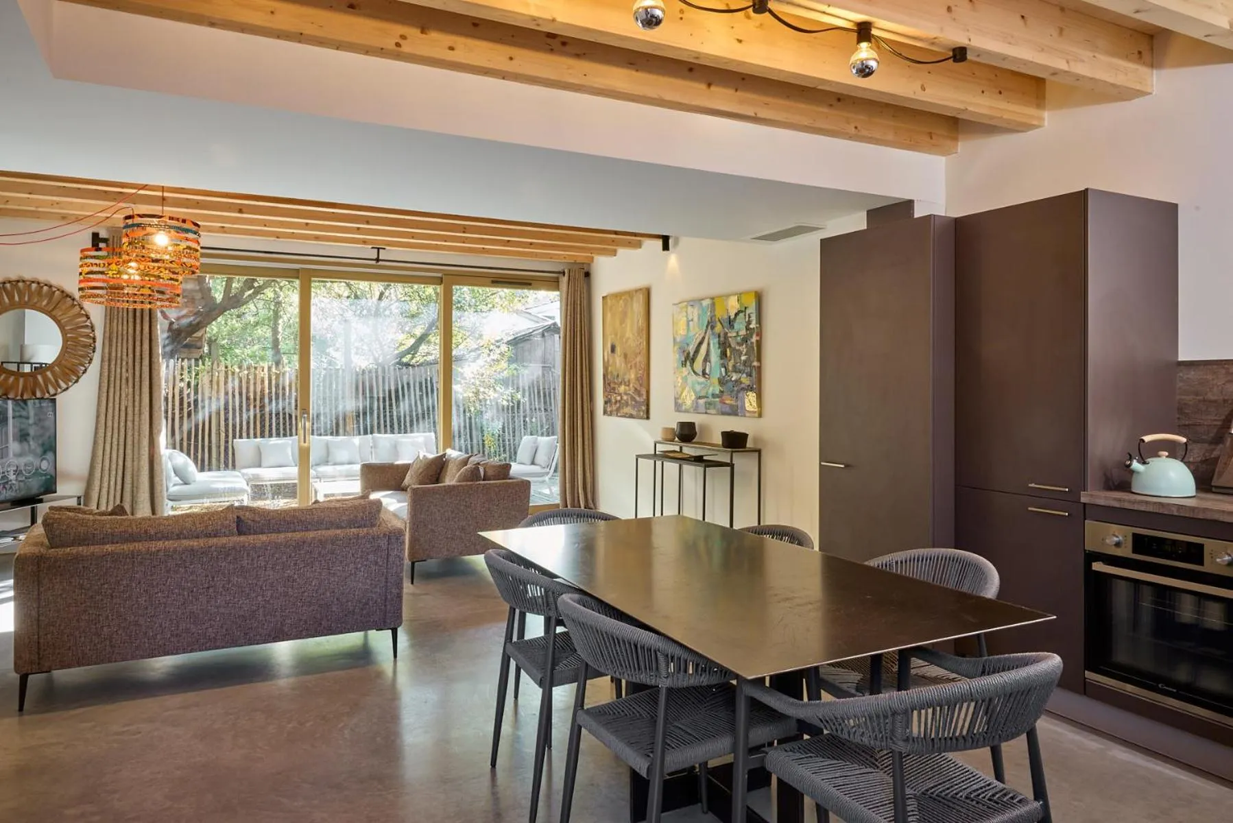 Kitchen or kitchenette in Kaze Océan, The Originals Relais