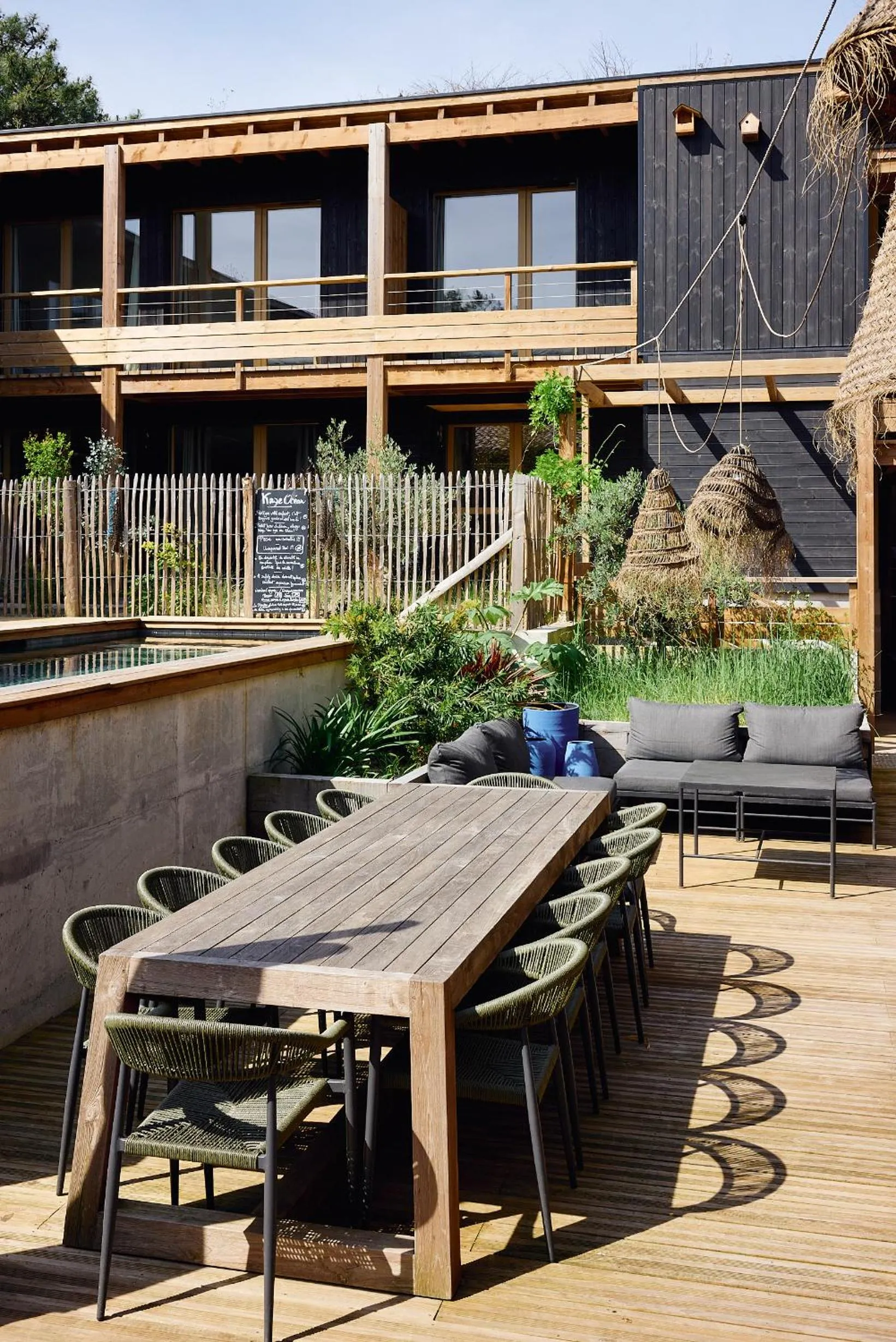 Garden in Kaze Océan, The Originals Relais