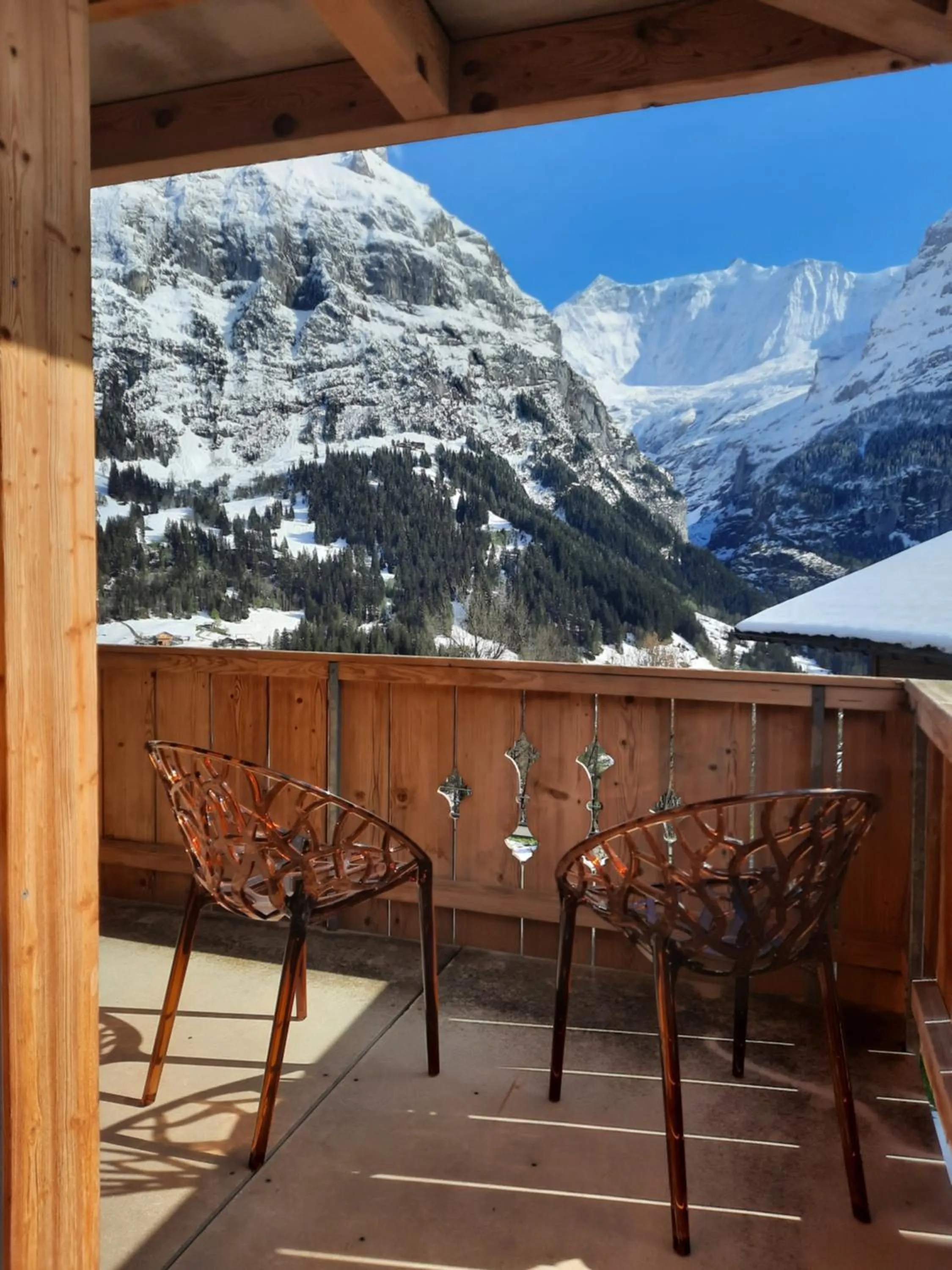 Mountain view in Boutique Hotel Panorama Grindelwald