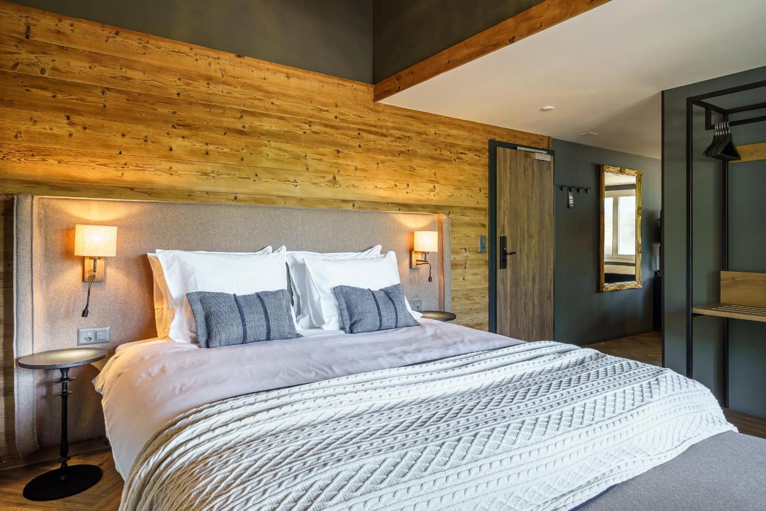 Bed in Boutique Hotel Panorama Grindelwald