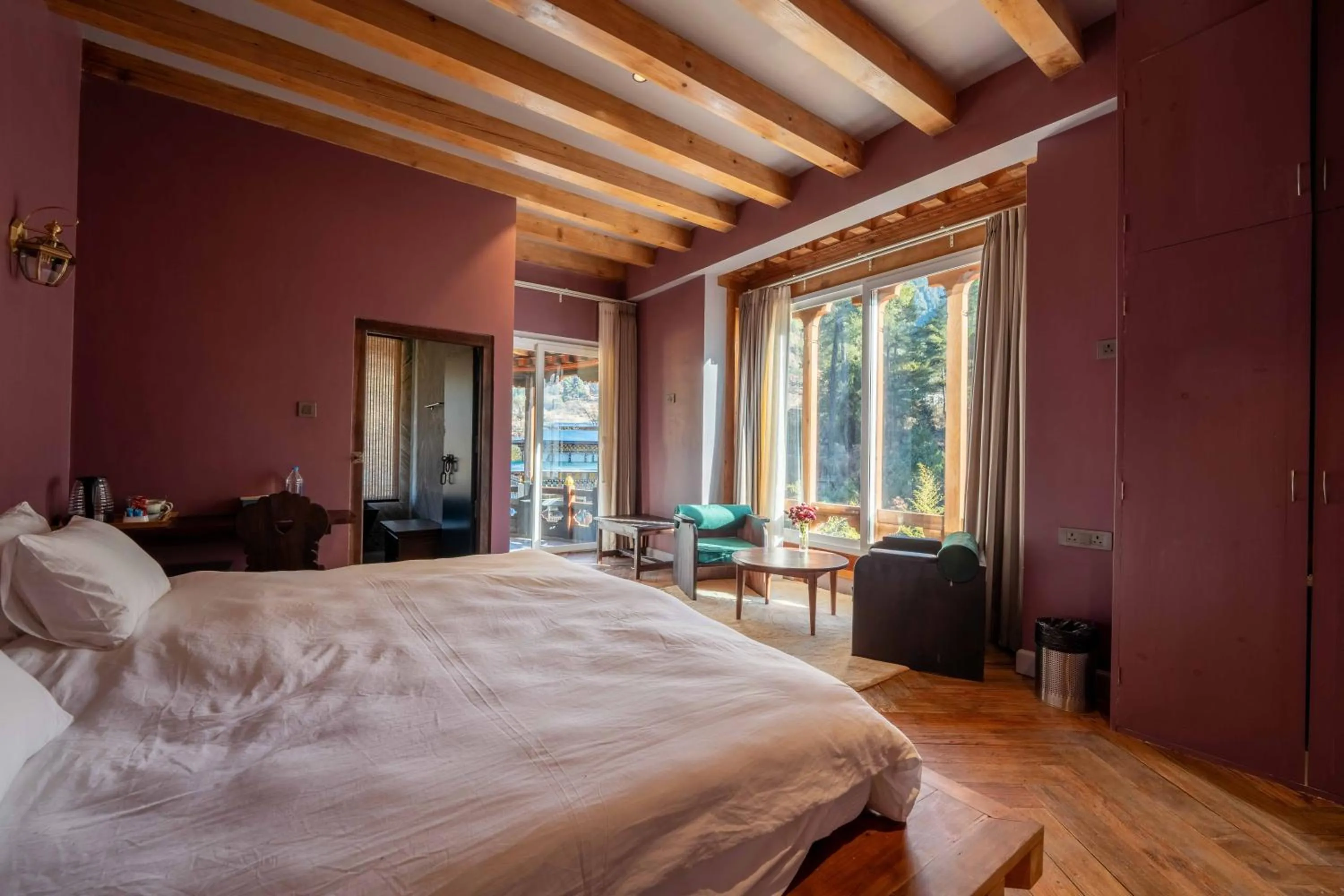 Bed in Taktsangri-La