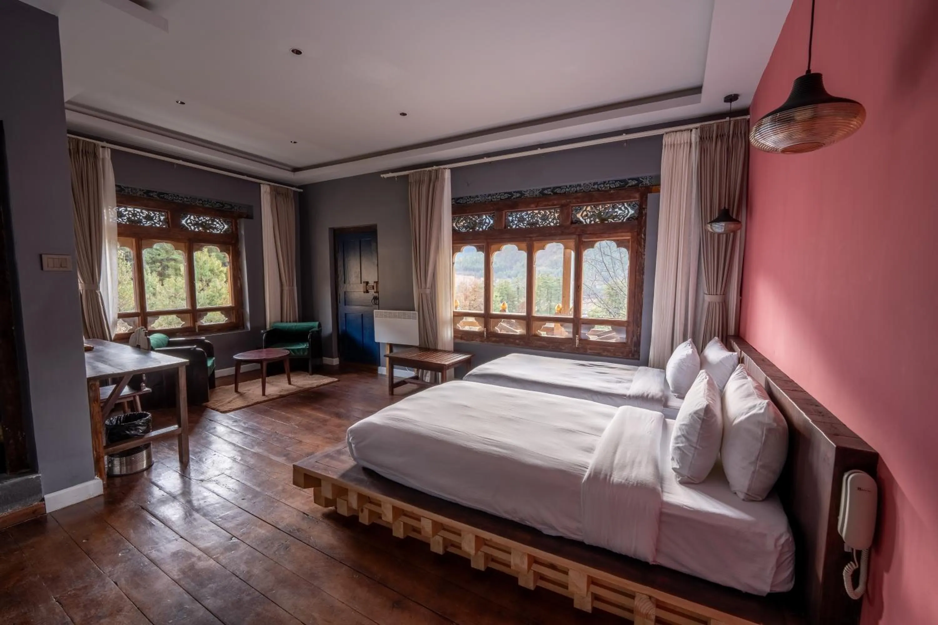 Bed in Taktsangri-La