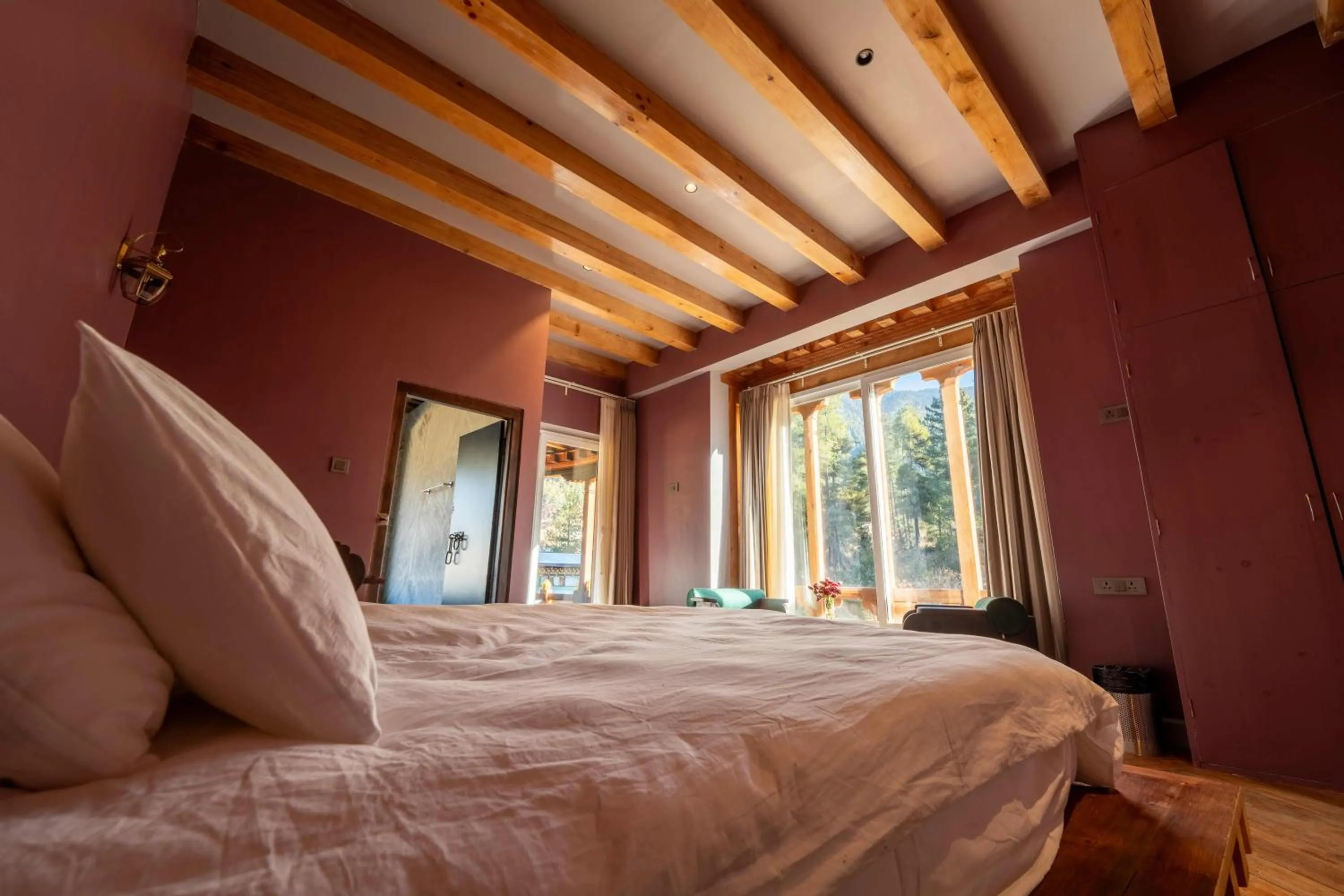 Bed in Taktsangri-La