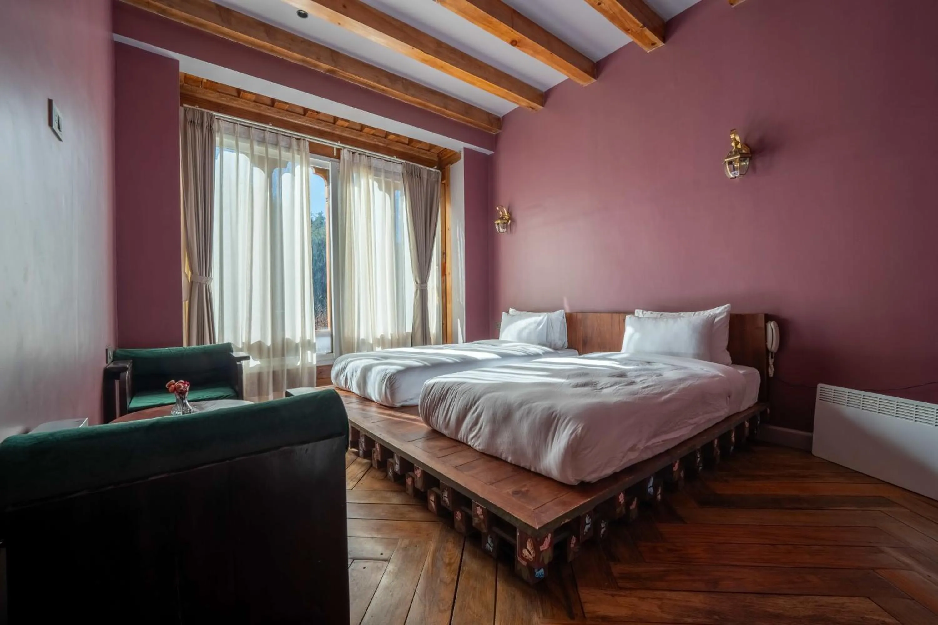 Bed in Taktsangri-La