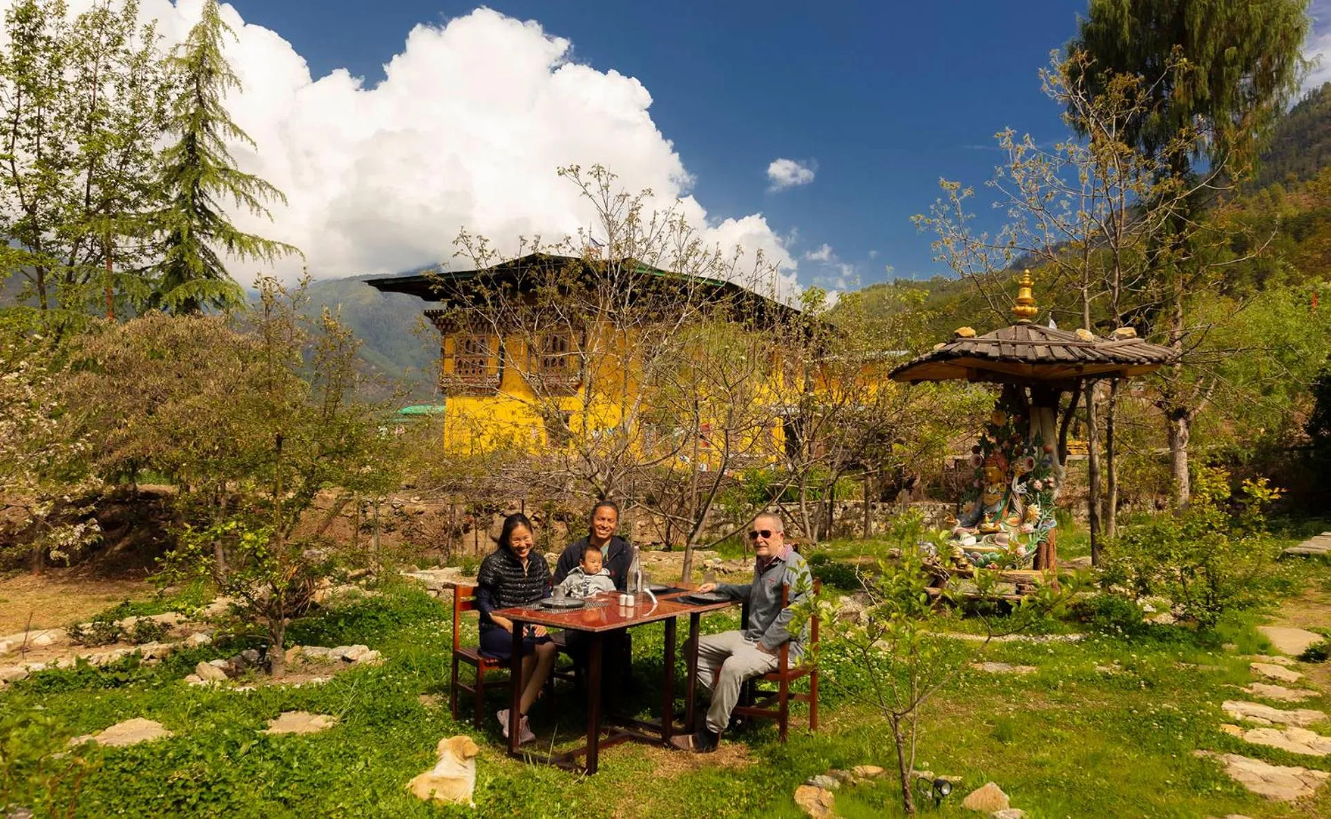 Garden in Taktsangri-La