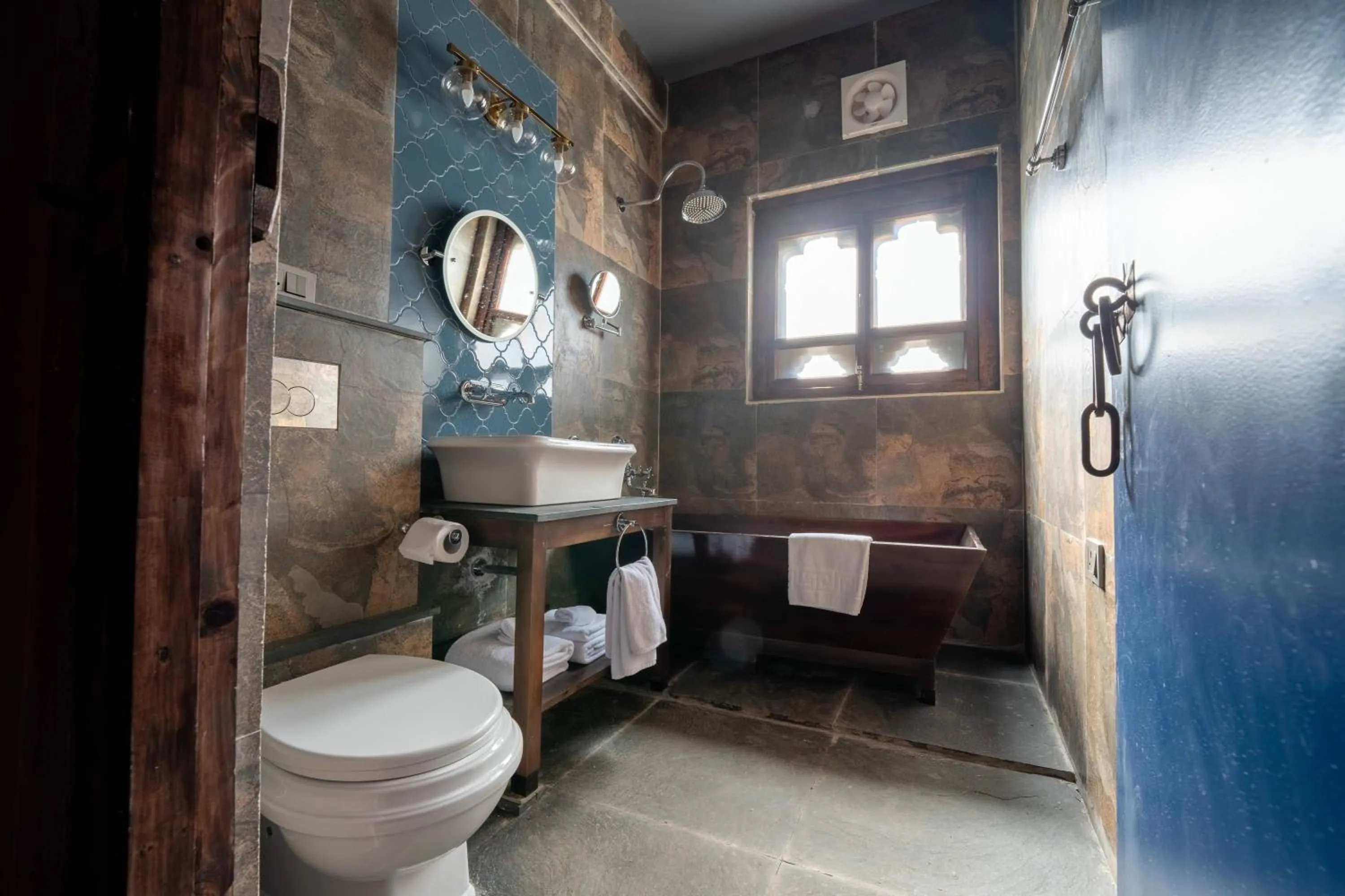 Shower in Taktsangri-La