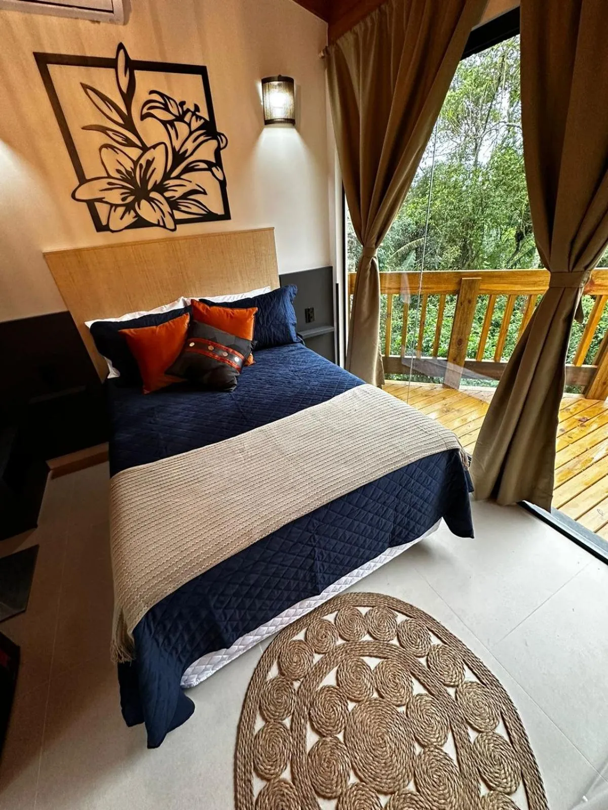 Bedroom, Bed in Bombinhas Guest House