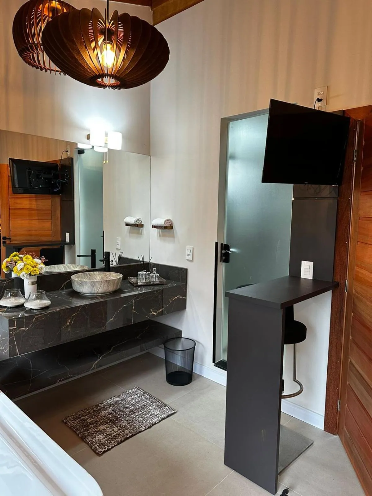 TV and multimedia in Bombinhas Guest House