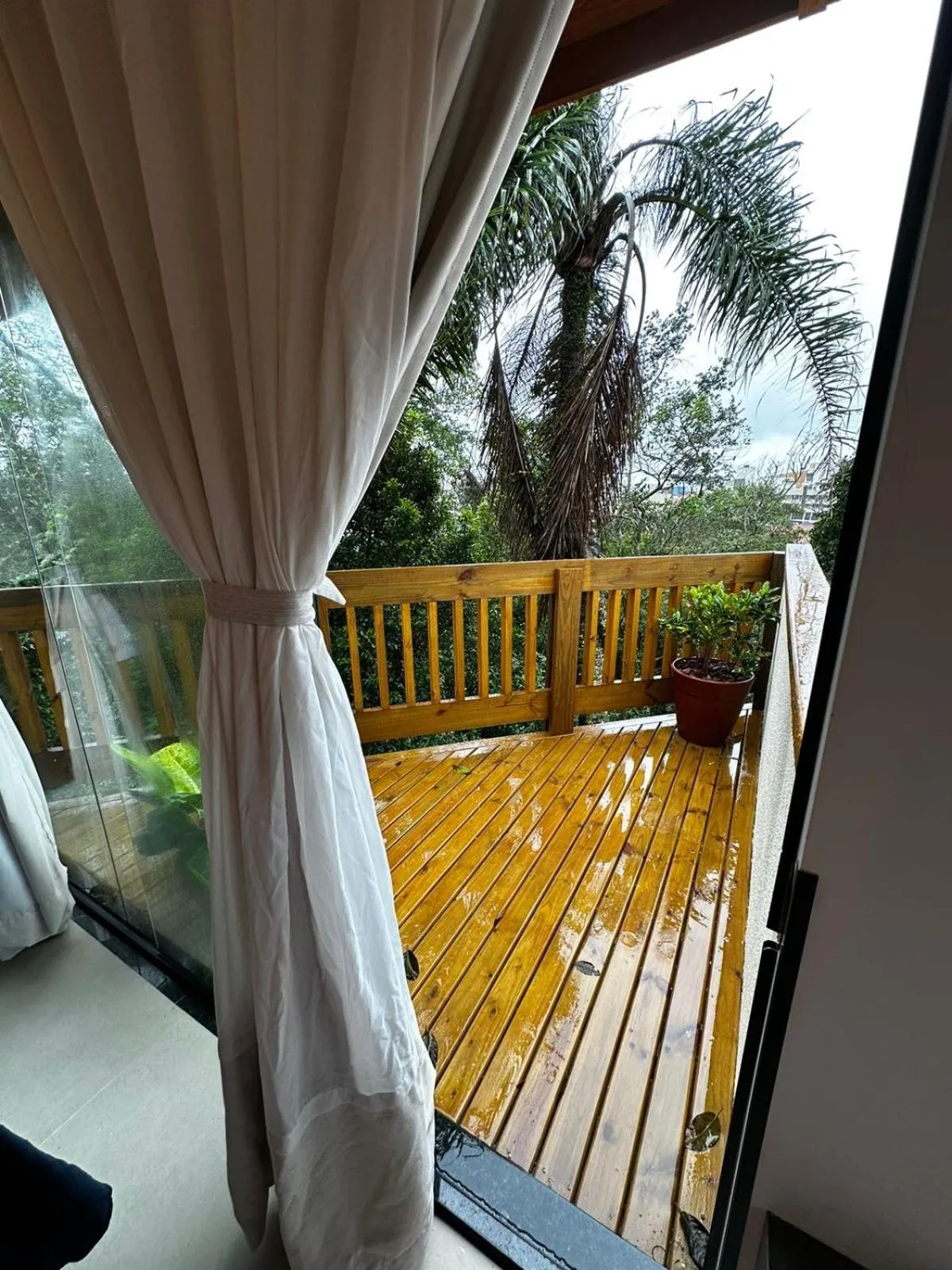 Balcony/Terrace in Bombinhas Guest House