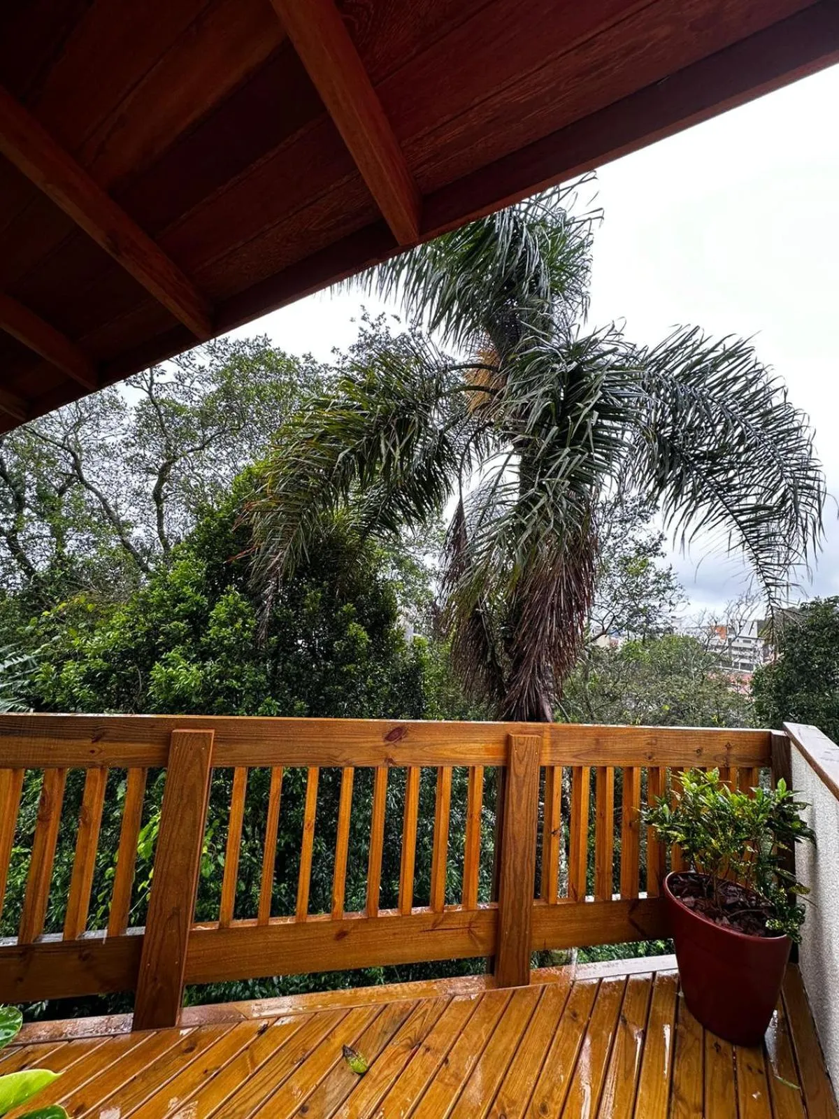 Balcony/Terrace in Bombinhas Guest House