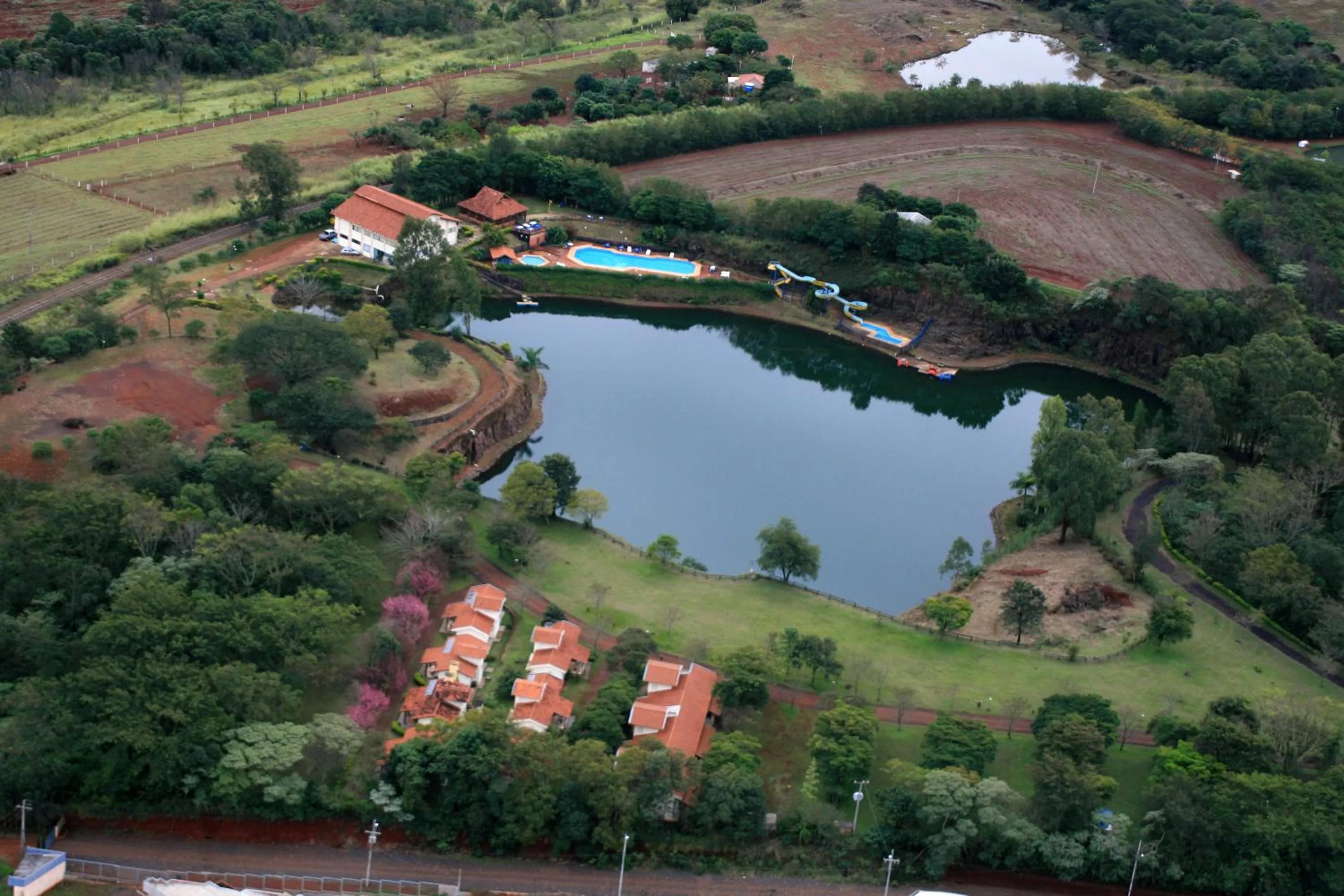 Bird's eye view in Hotel Lago das Pedras