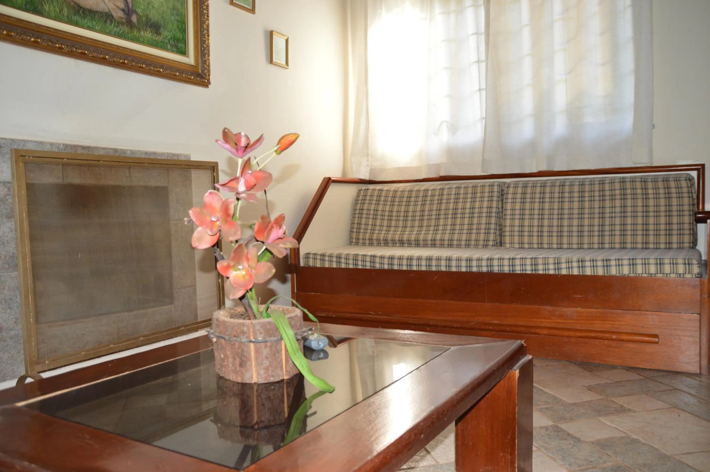 Seating area in Hotel Lago das Pedras