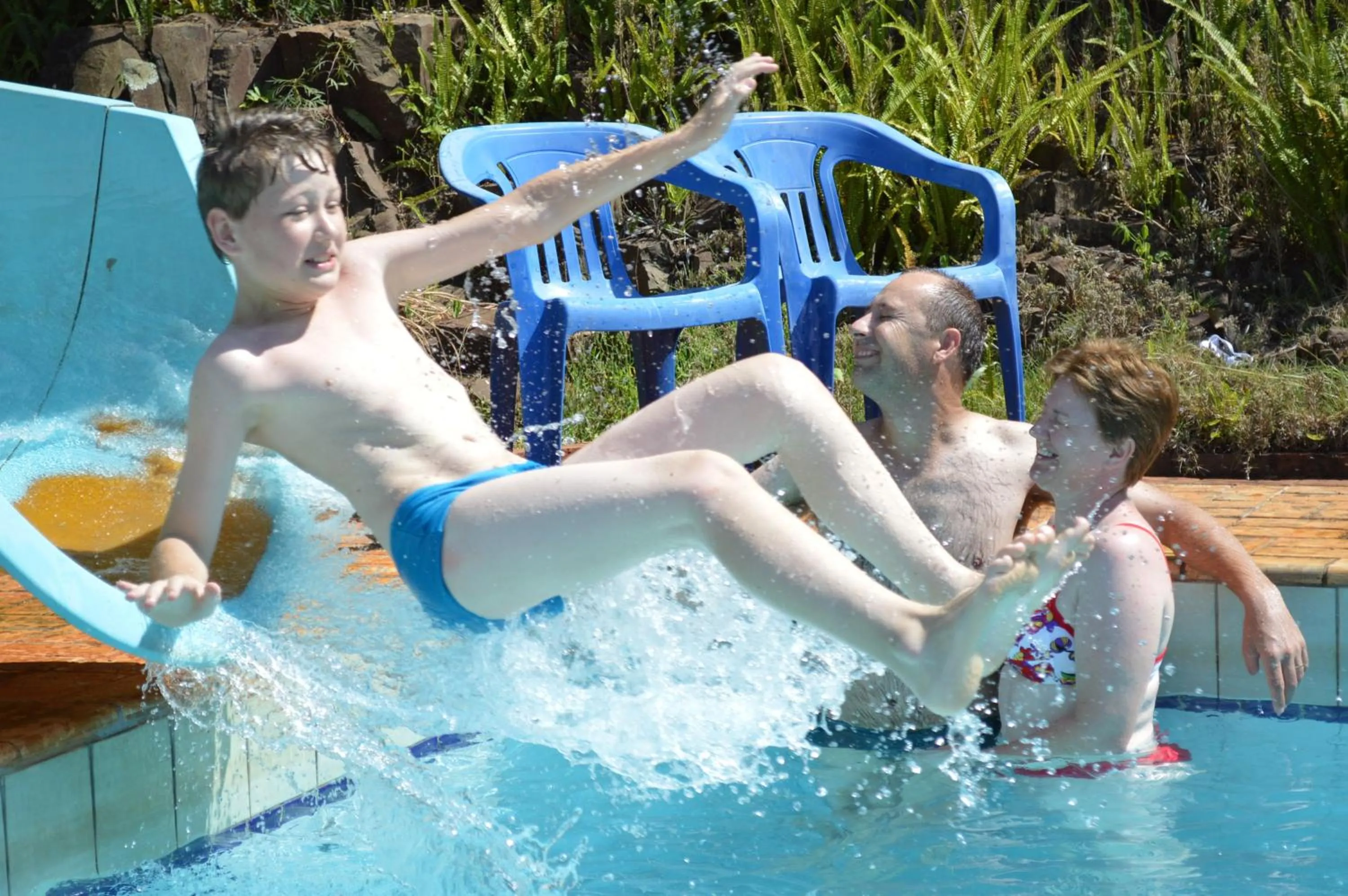 Swimming pool in Hotel Lago das Pedras