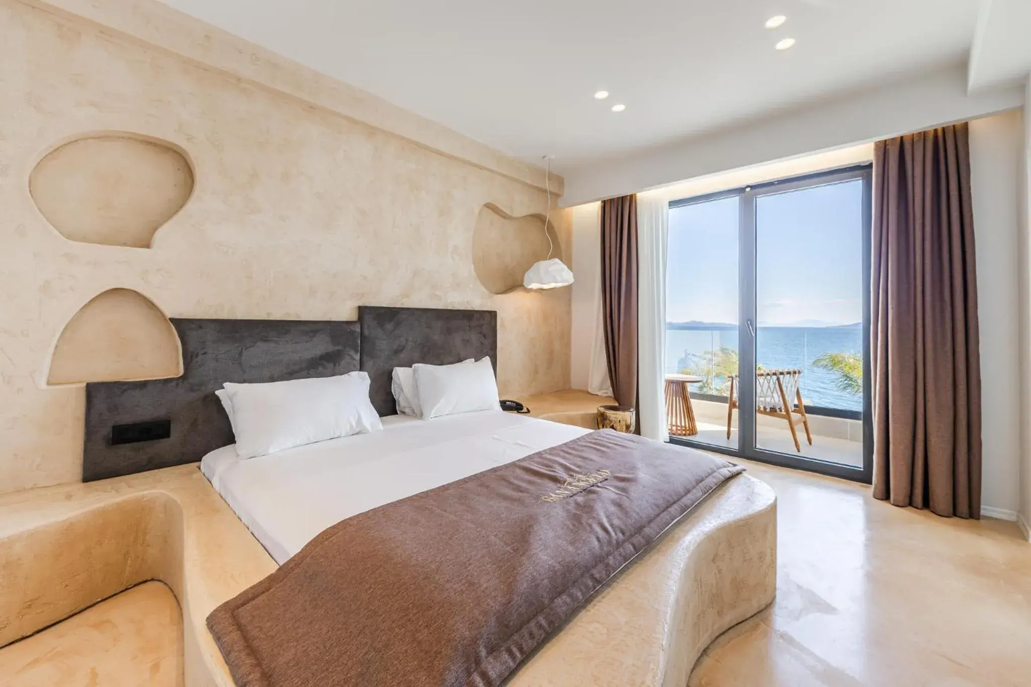 Royal Suite with Sea View and Bath Tub in San Angelo Luxury Resort & Spa - Adults Only Royal Suite with Sea View and Bath Tub in San Angelo Luxury Resort & Spa - Adults Only