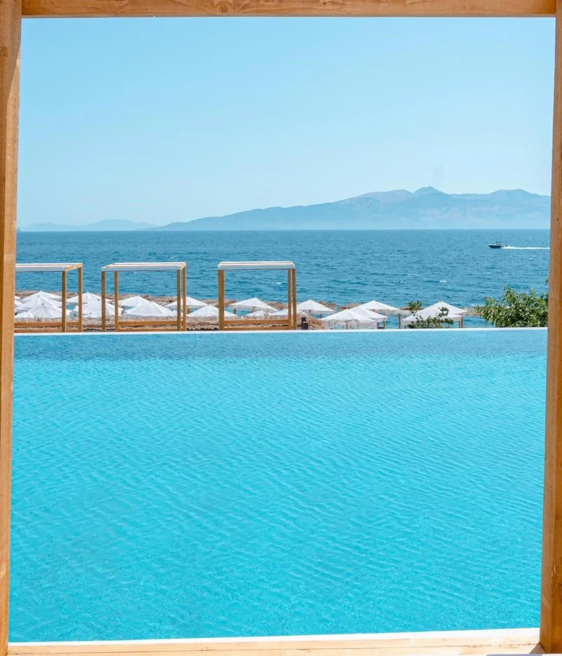 Pool view in San Angelo Luxury Resort & Spa - Adults Only