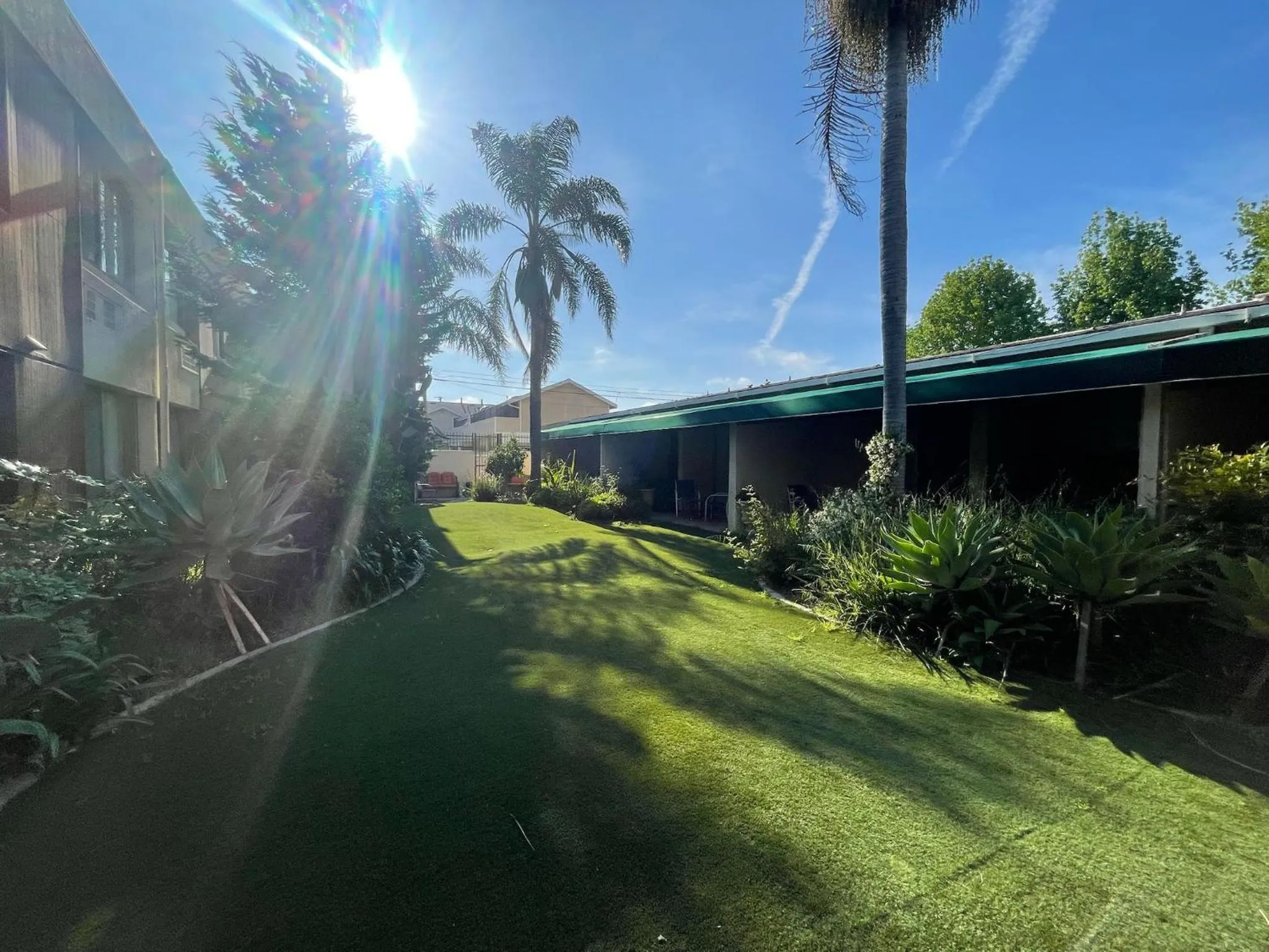 Garden view in Hotel Pacific Garden