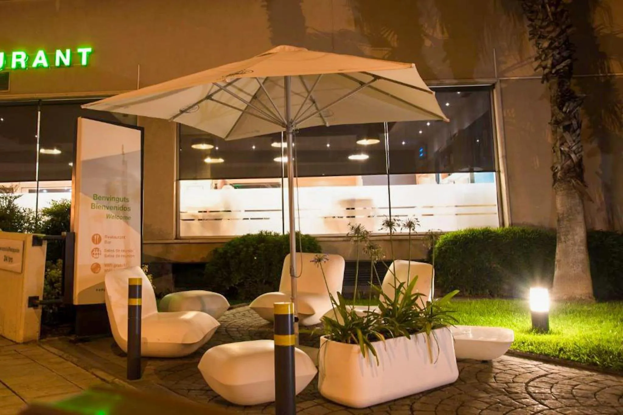 Off site in Travelodge BCN Cornella Fira