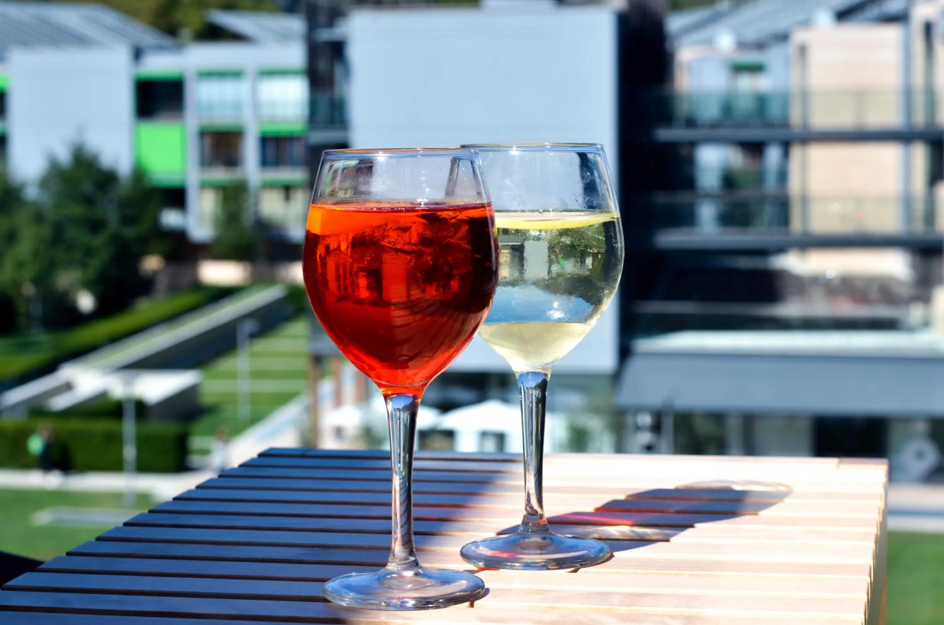 Garden view in Komodo short stay apartments