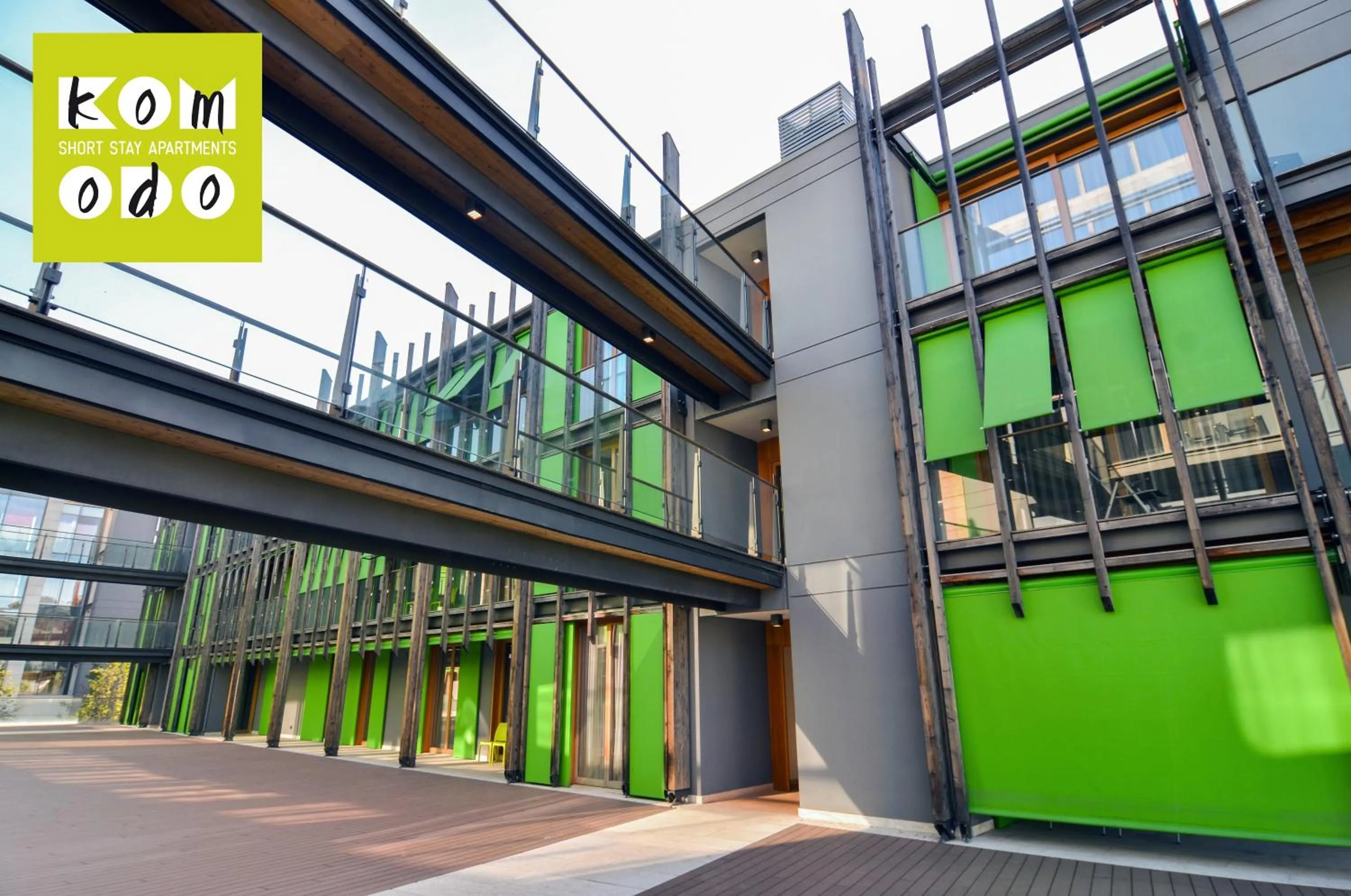 Property building in Komodo short stay apartments