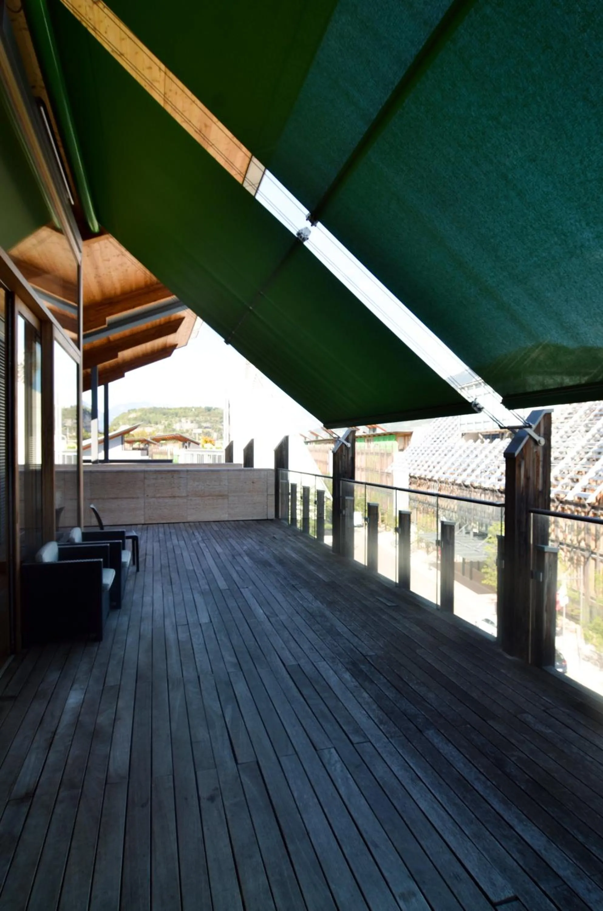 Patio in Komodo short stay apartments