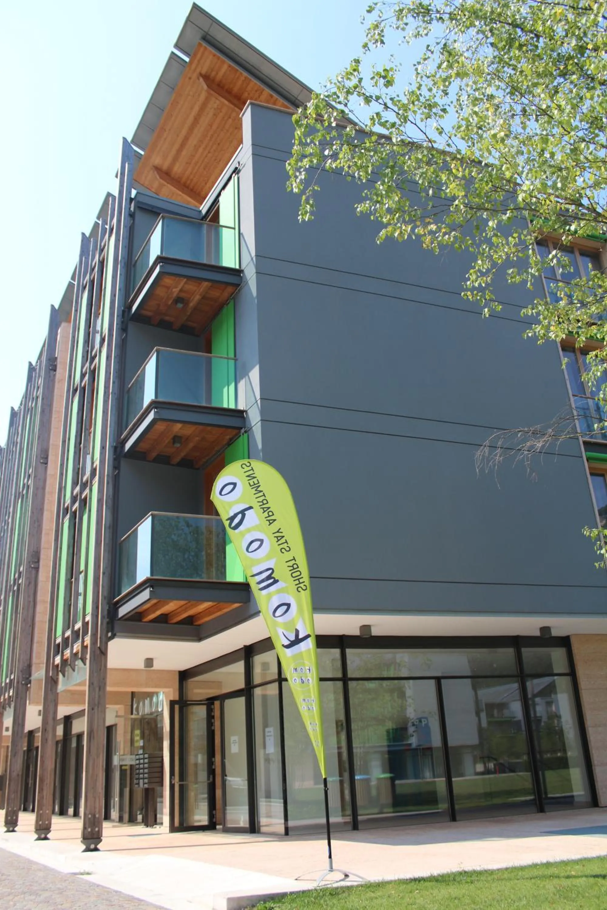 Property building in Komodo short stay apartments