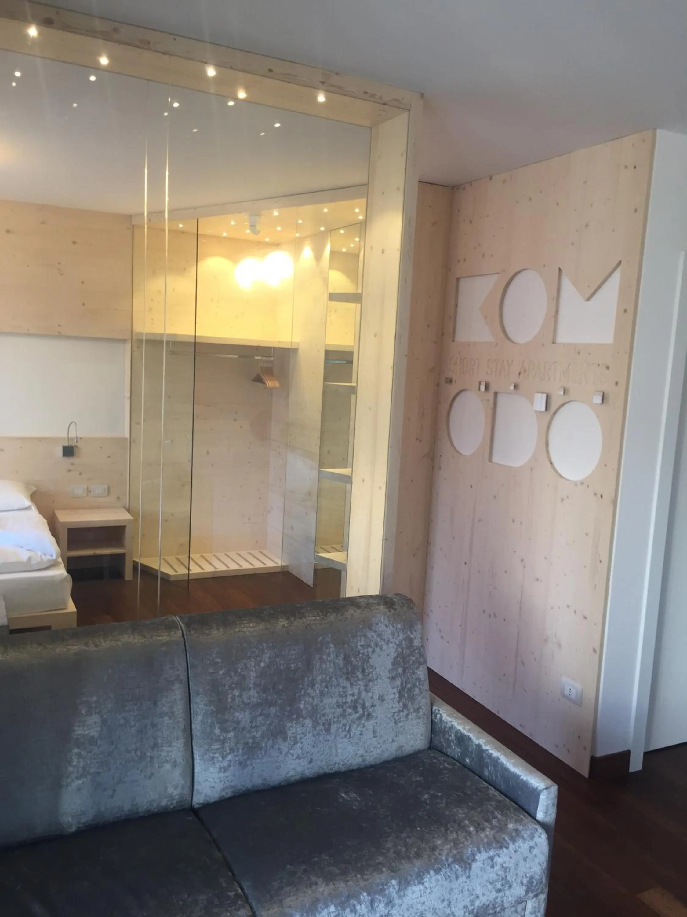 Decorative detail in Komodo short stay apartments