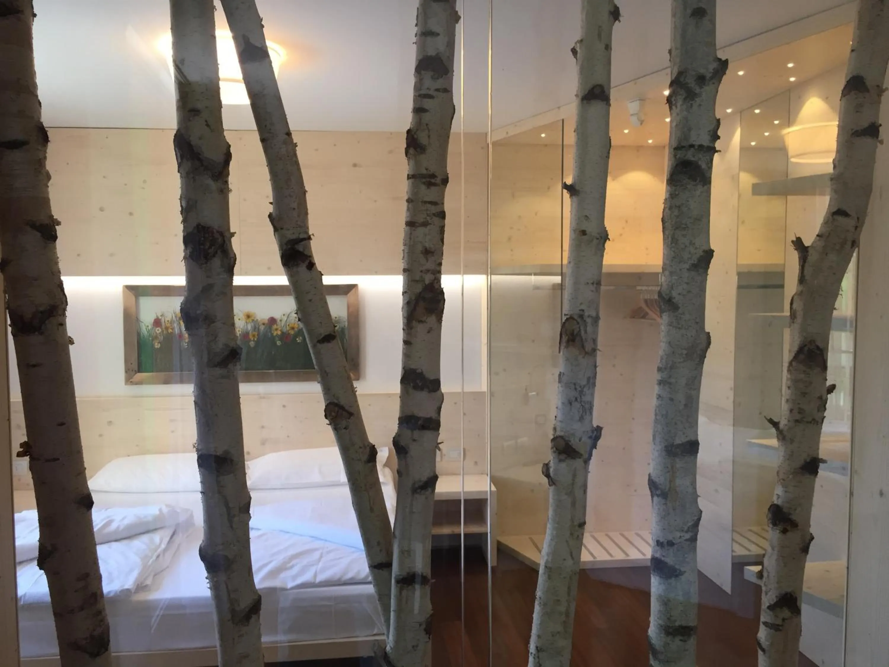 Decorative detail, Bed in Komodo short stay apartments