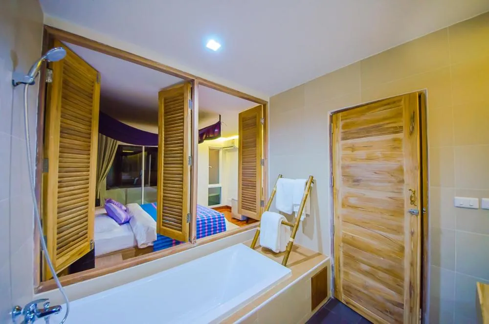 Bed in Nakorn De Sukhothai Hip Hotel