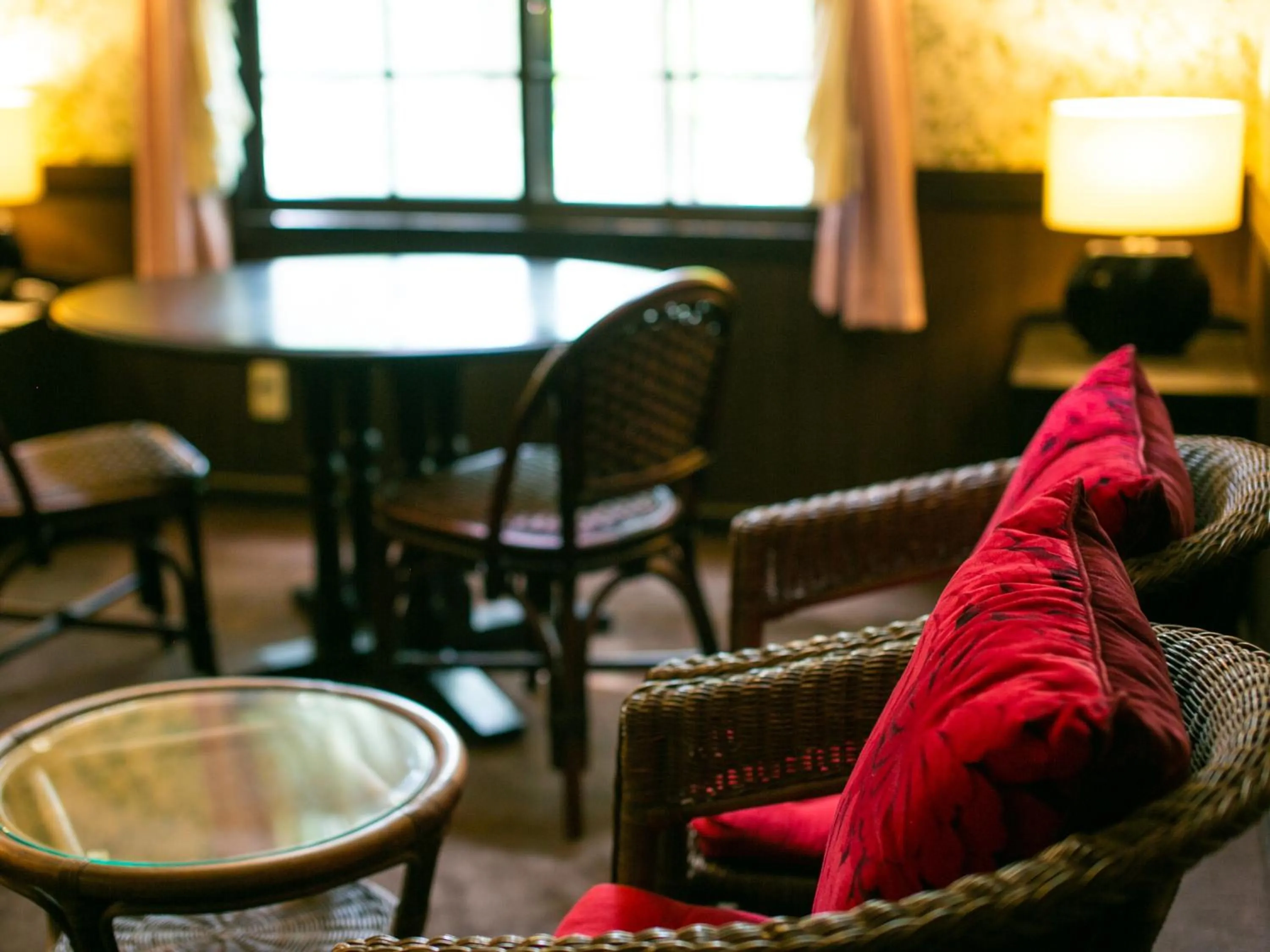 Living room in Restaurant & Hotel Traumerei