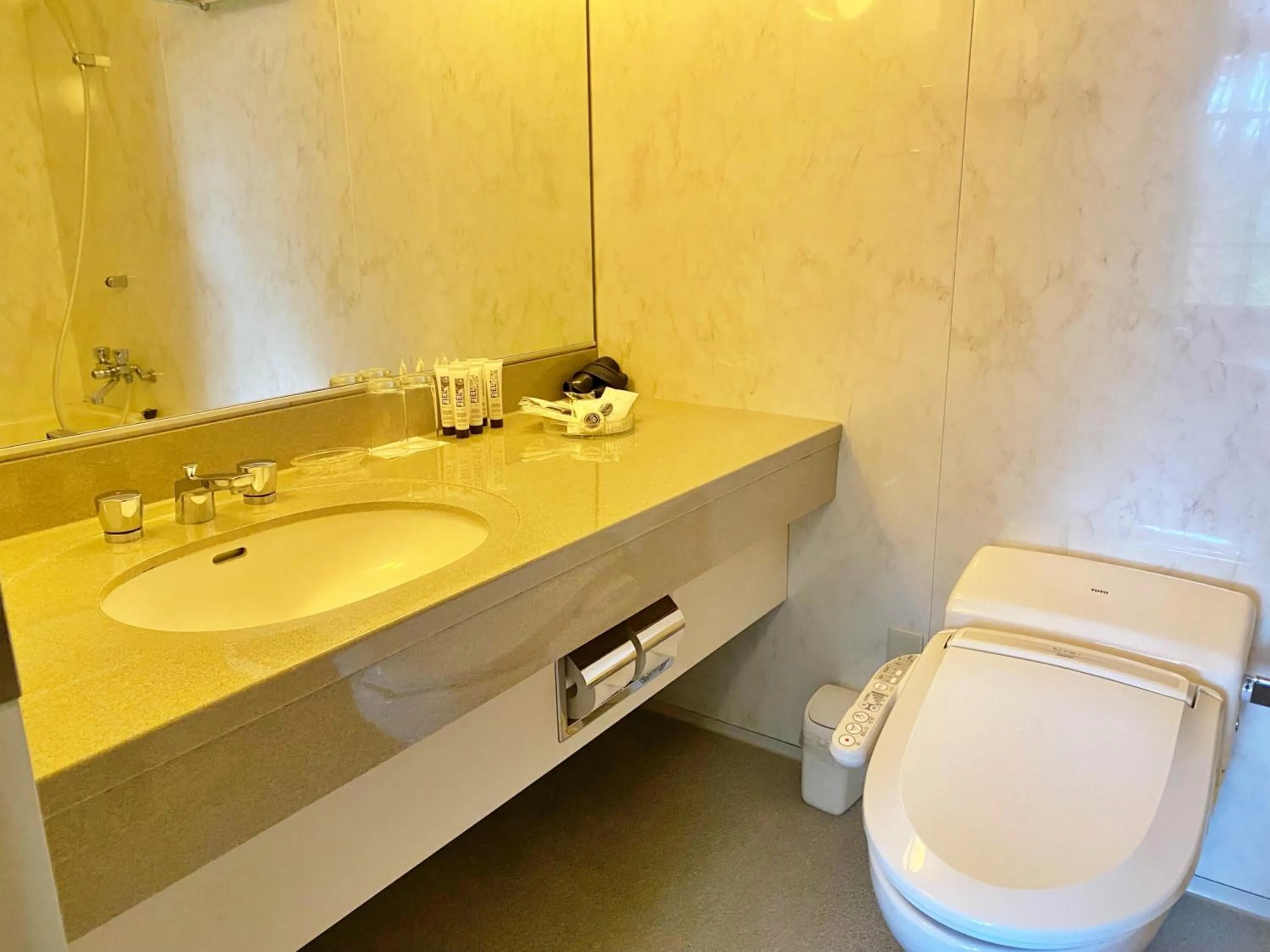 Toilet in Restaurant & Hotel Traumerei