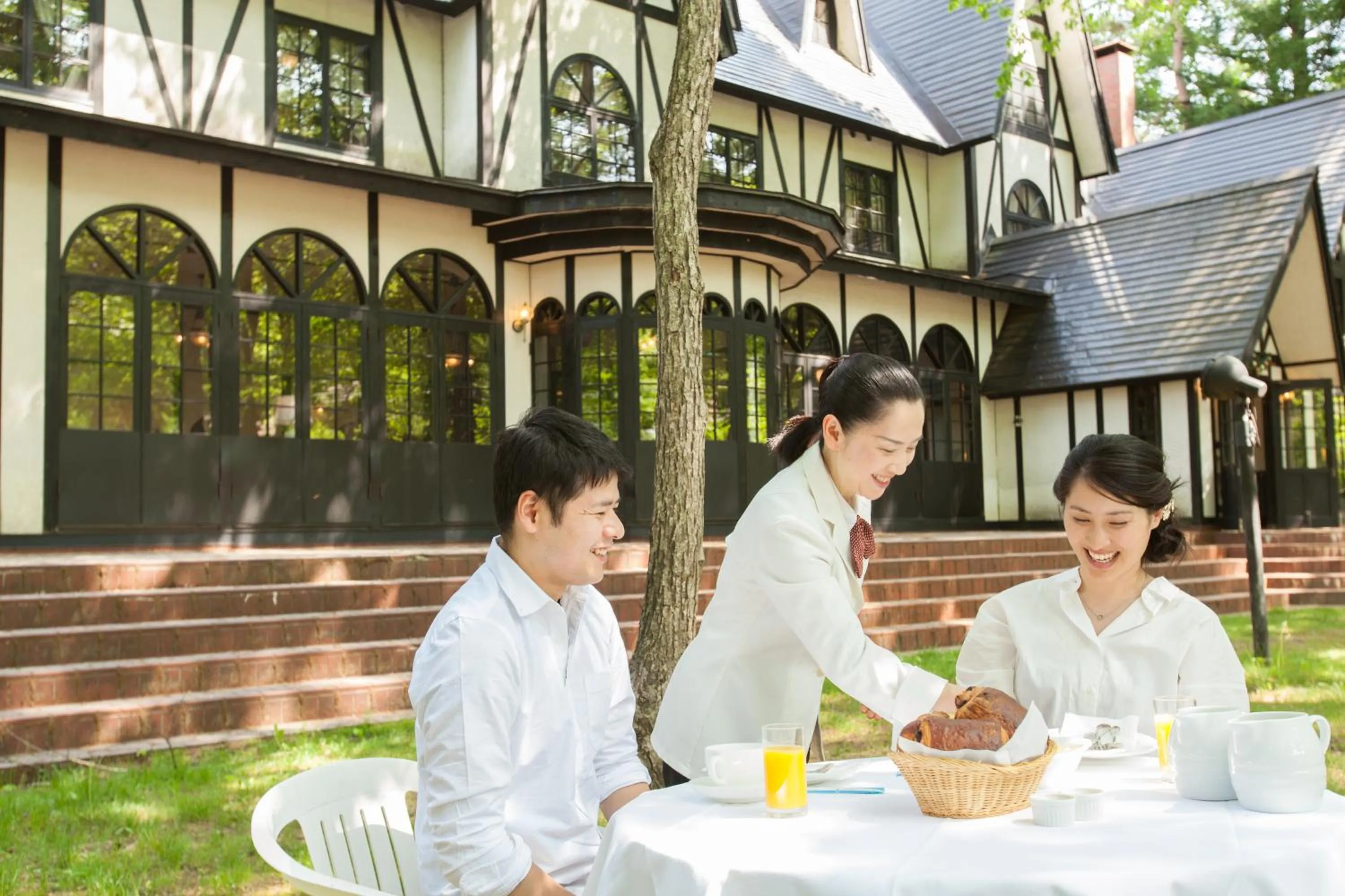 Breakfast in Restaurant & Hotel Traumerei