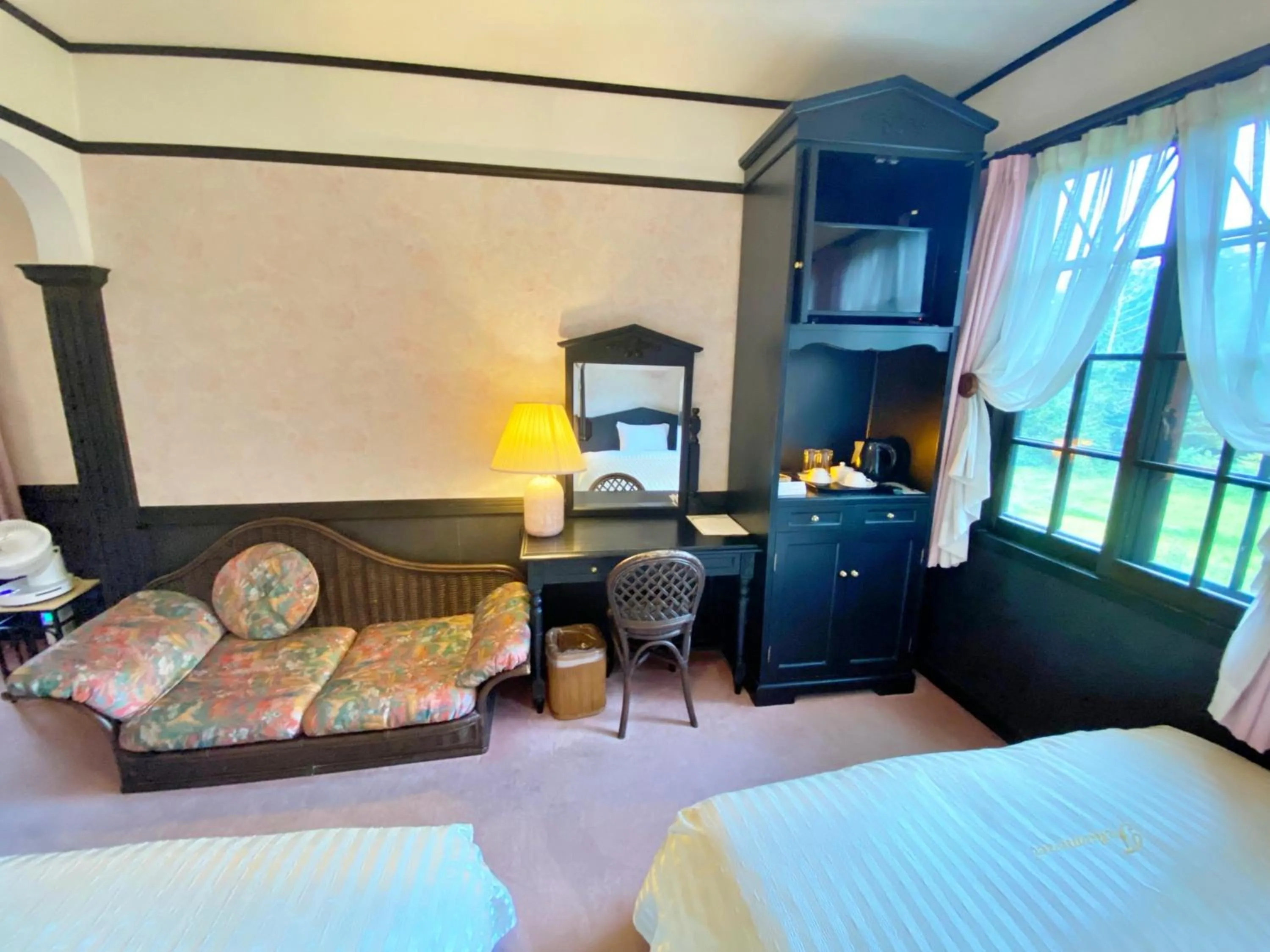 Bed in Restaurant & Hotel Traumerei