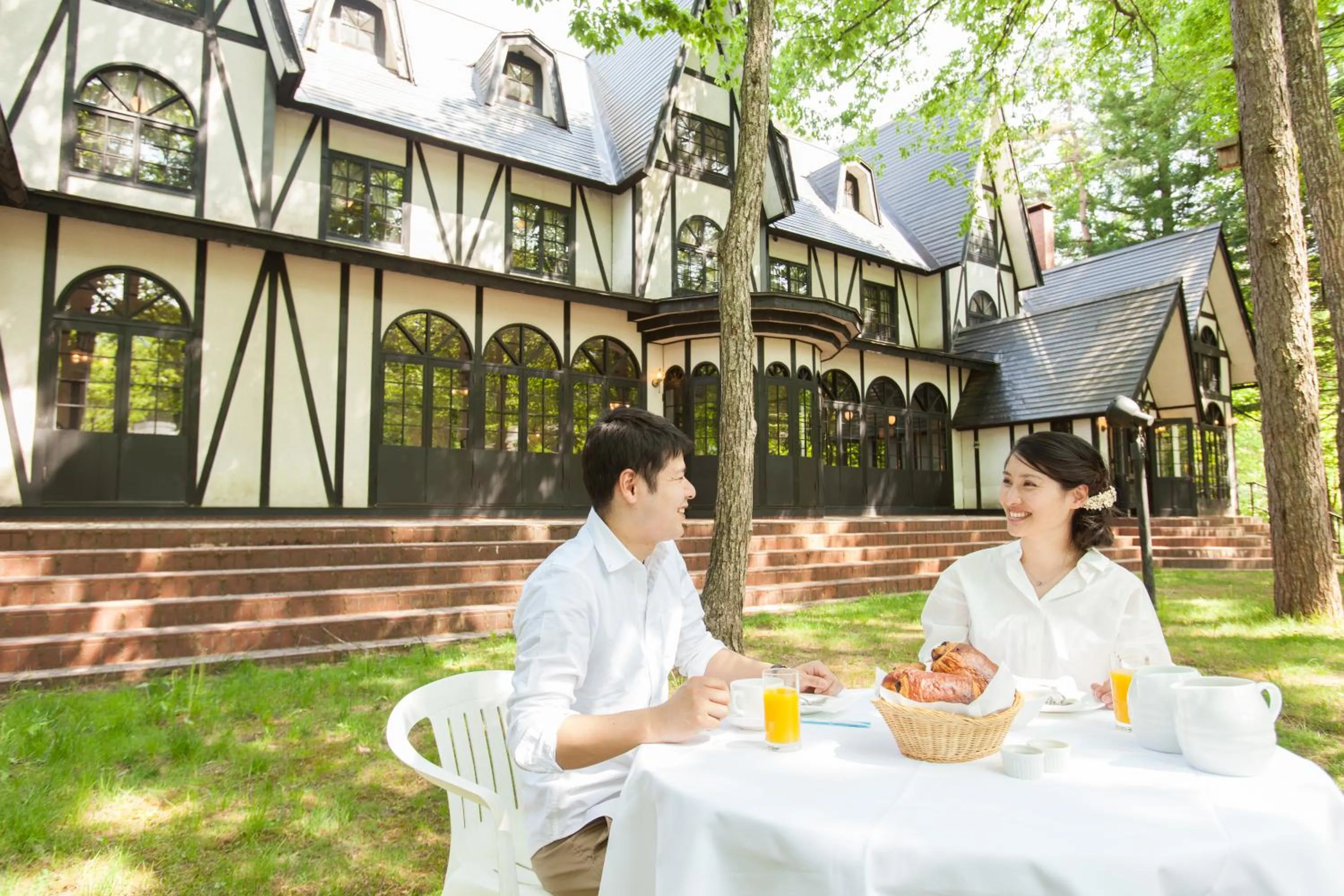 Garden in Restaurant & Hotel Traumerei