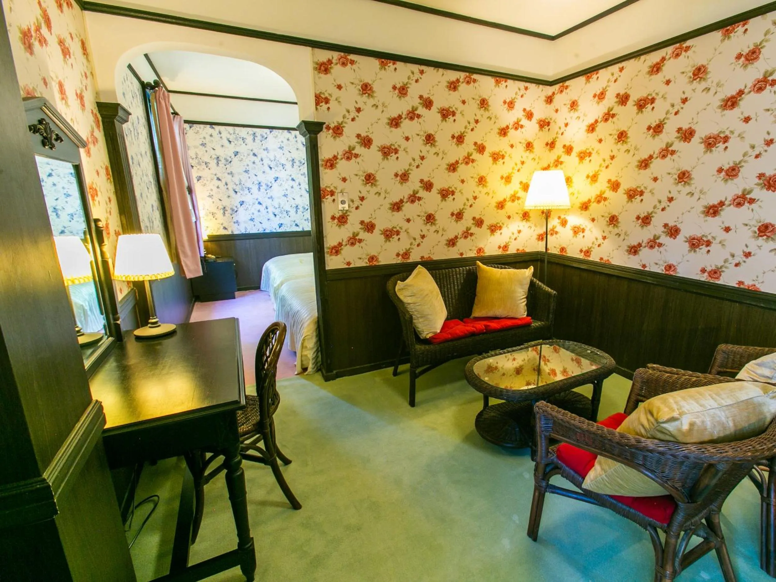 Living room in Restaurant & Hotel Traumerei