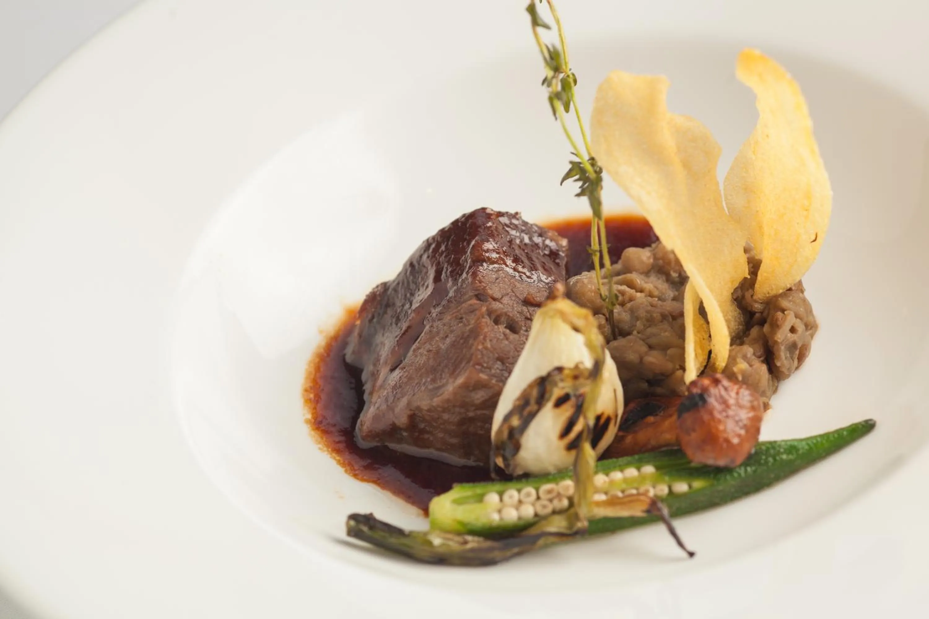 Food close-up in Restaurant & Hotel Traumerei