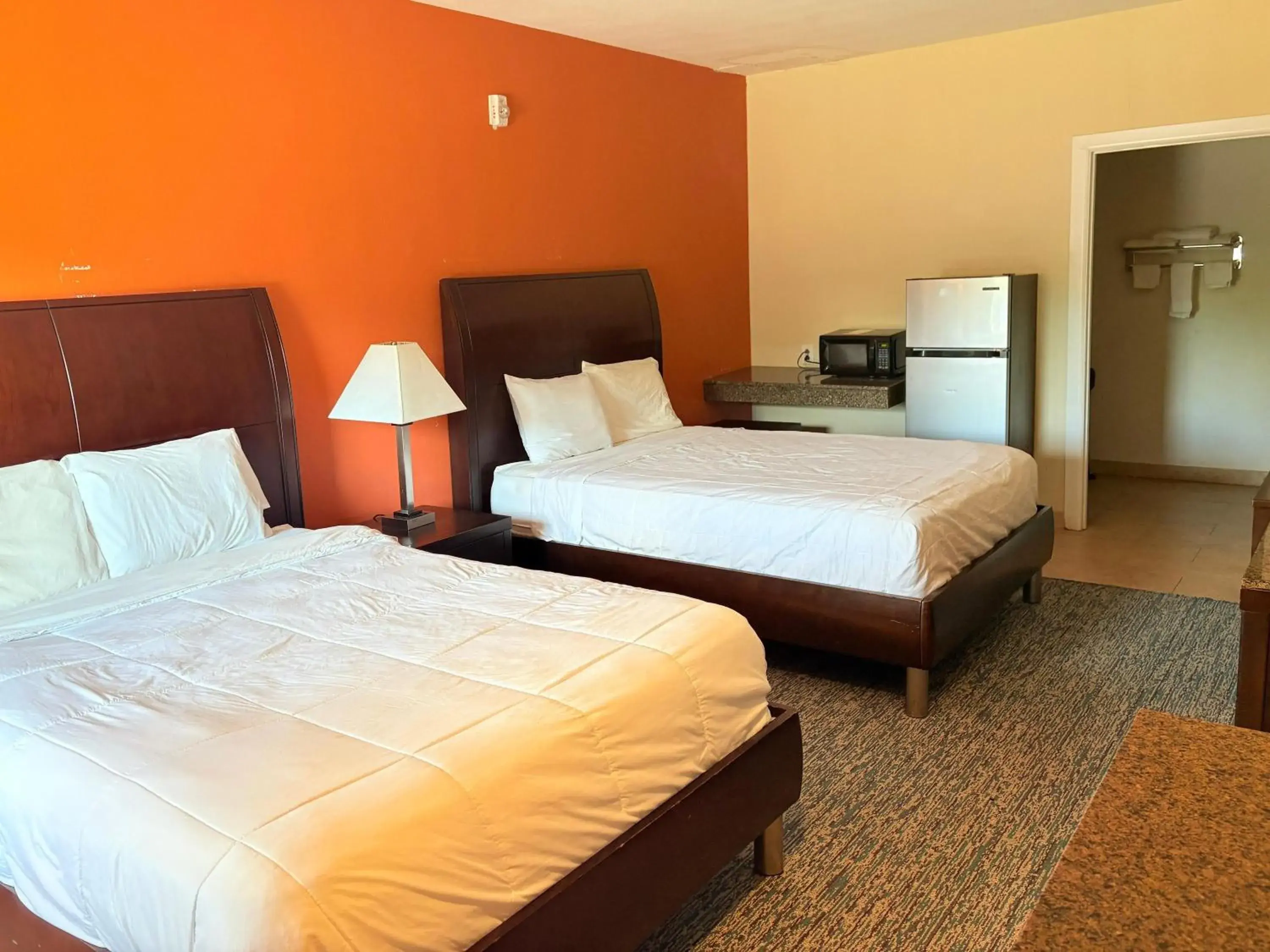 2 Queen Beds with Kitchenette in Westwood Inn Extended Stay by OYO Gonzales TX 2 Queen Beds with Kitchenette in Westwood Inn Extended Stay by OYO Gonzales TX