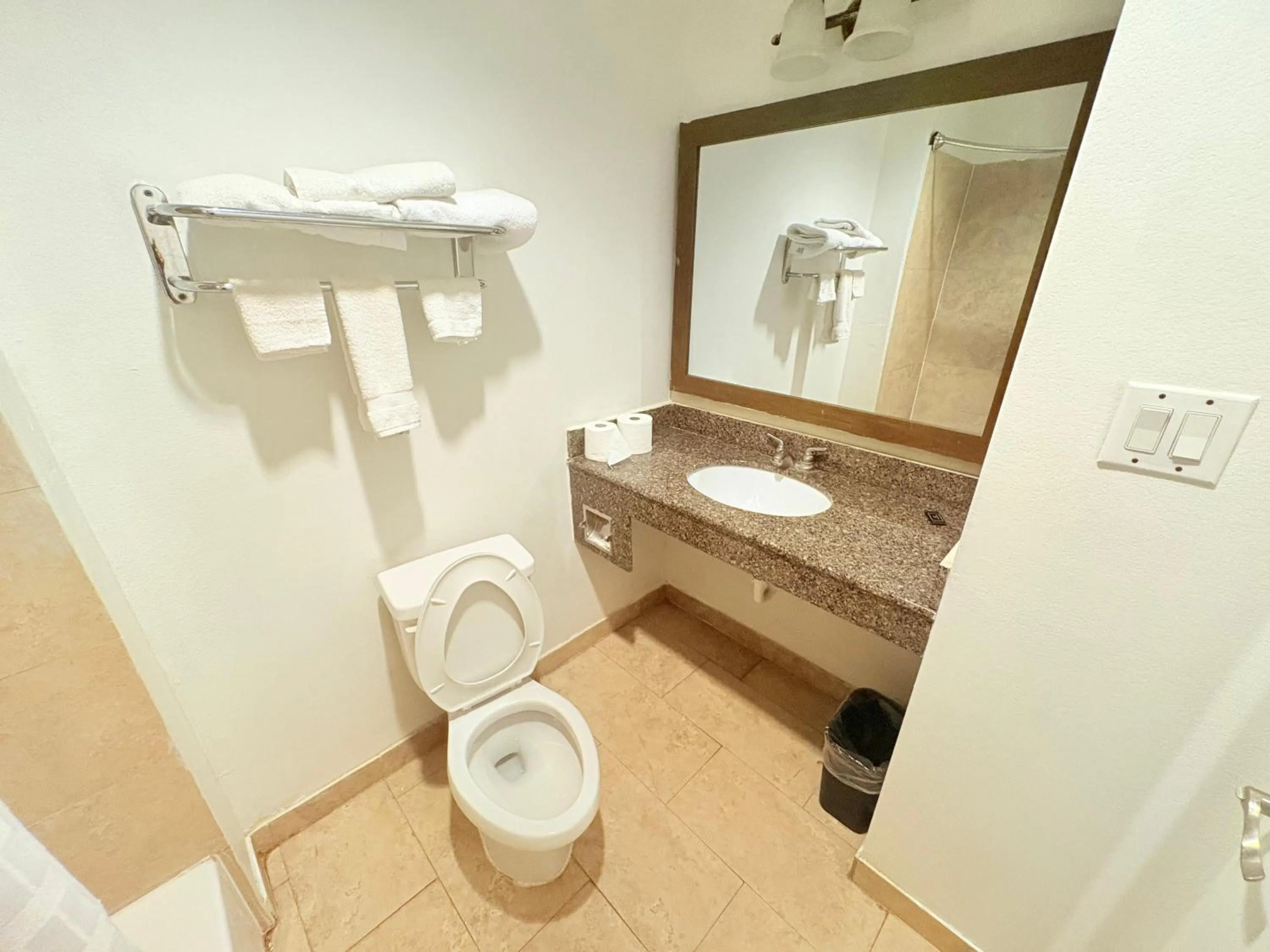 Bathroom in Westwood Inn Extended Stay Gonzales TX